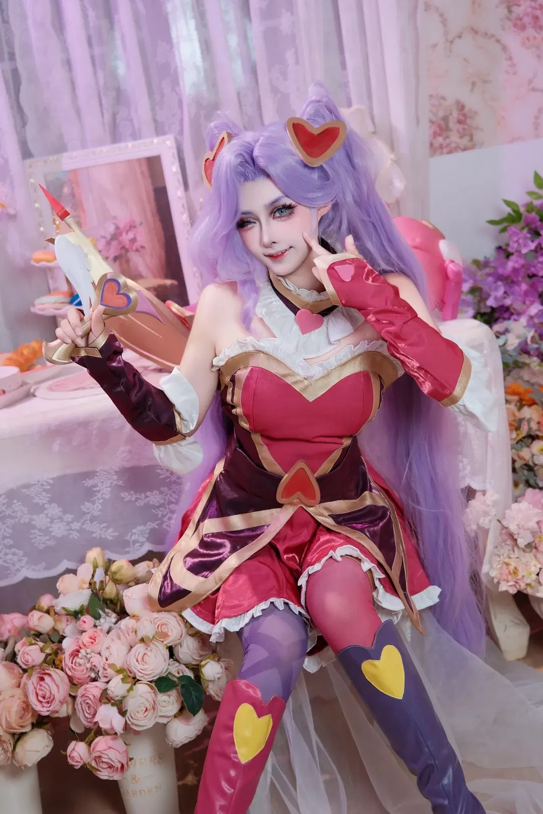 [Jinx cosplay] League of Legends 15th Anniversary: Heartseeker Jinx Limited Skin Photoshoot by 矢泽焰焰子 - Image 4