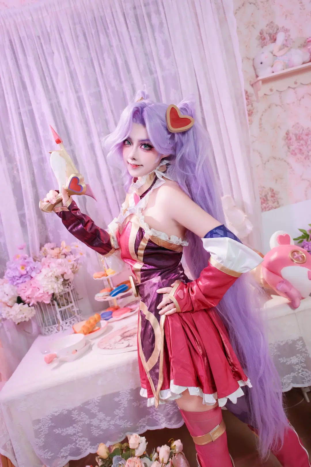 [Jinx cosplay] League of Legends 15th Anniversary: Heartseeker Jinx Limited Skin Photoshoot by 矢泽焰焰子 - Image 9