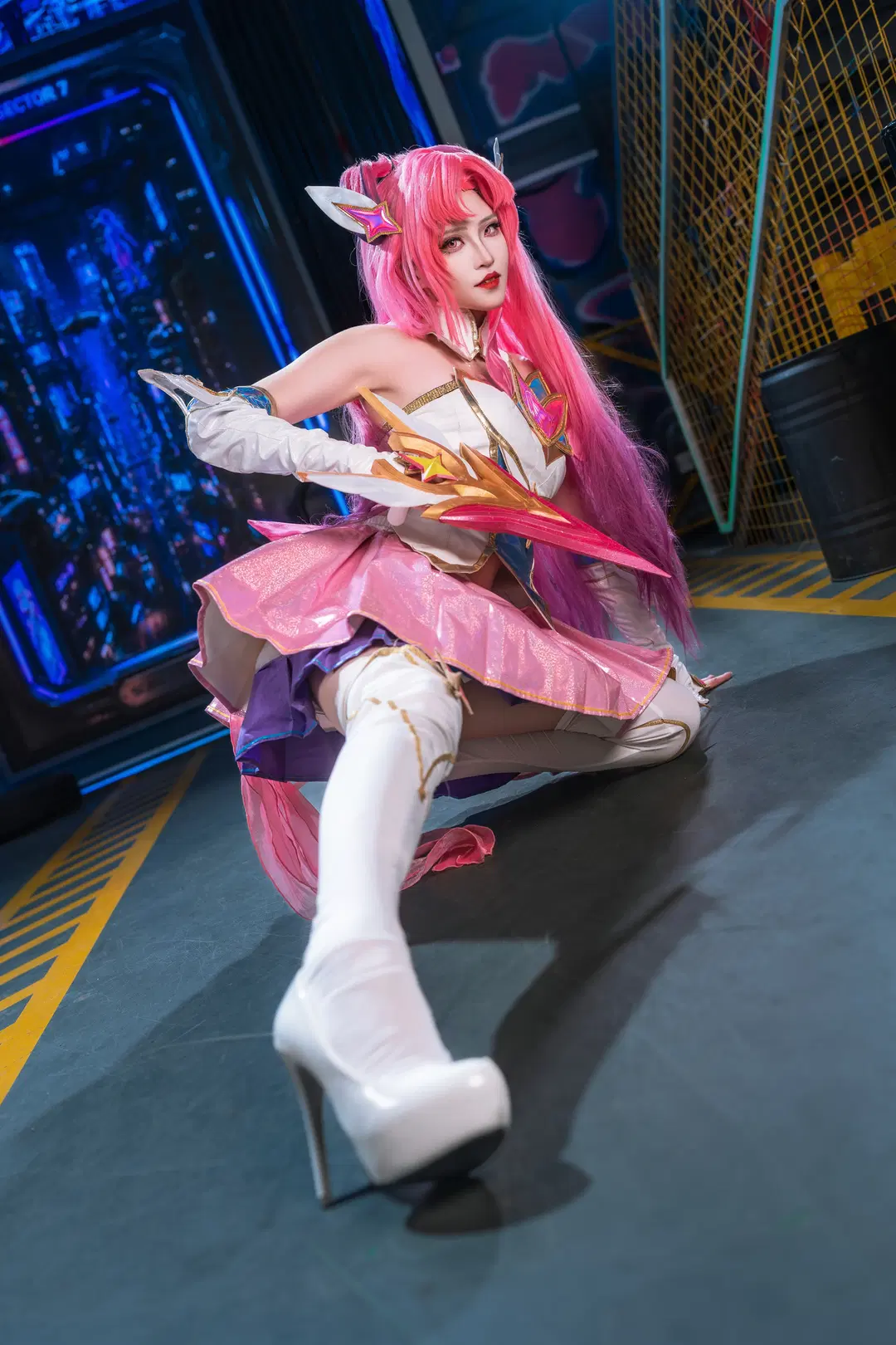 【カイ＝サコスプレ】リーグ・オブ・レジェンド 星の守護者 第一弾、サイバーパンク風スタジオ撮影の記録 - 老塞Liquidboom - 3枚目
