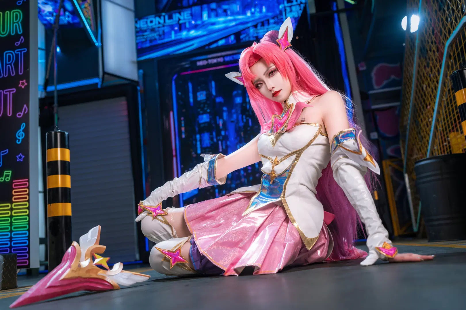 【カイ＝サコスプレ】リーグ・オブ・レジェンド 星の守護者 第一弾、サイバーパンク風スタジオ撮影の記録 - 老塞Liquidboom - 4枚目