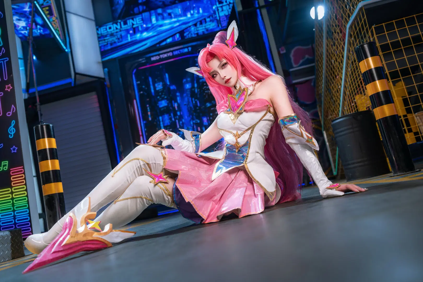 【カイ＝サコスプレ】リーグ・オブ・レジェンド 星の守護者 第一弾、サイバーパンク風スタジオ撮影の記録 - 老塞Liquidboom - 5枚目