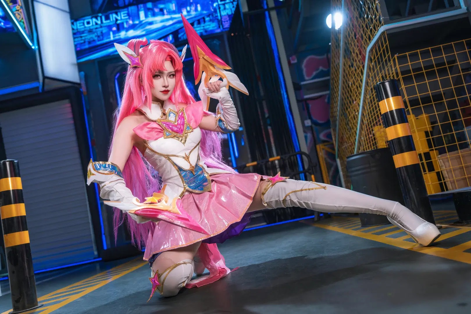 【カイ＝サコスプレ】リーグ・オブ・レジェンド 星の守護者 第一弾、サイバーパンク風スタジオ撮影の記録 - 老塞Liquidboom - 6枚目
