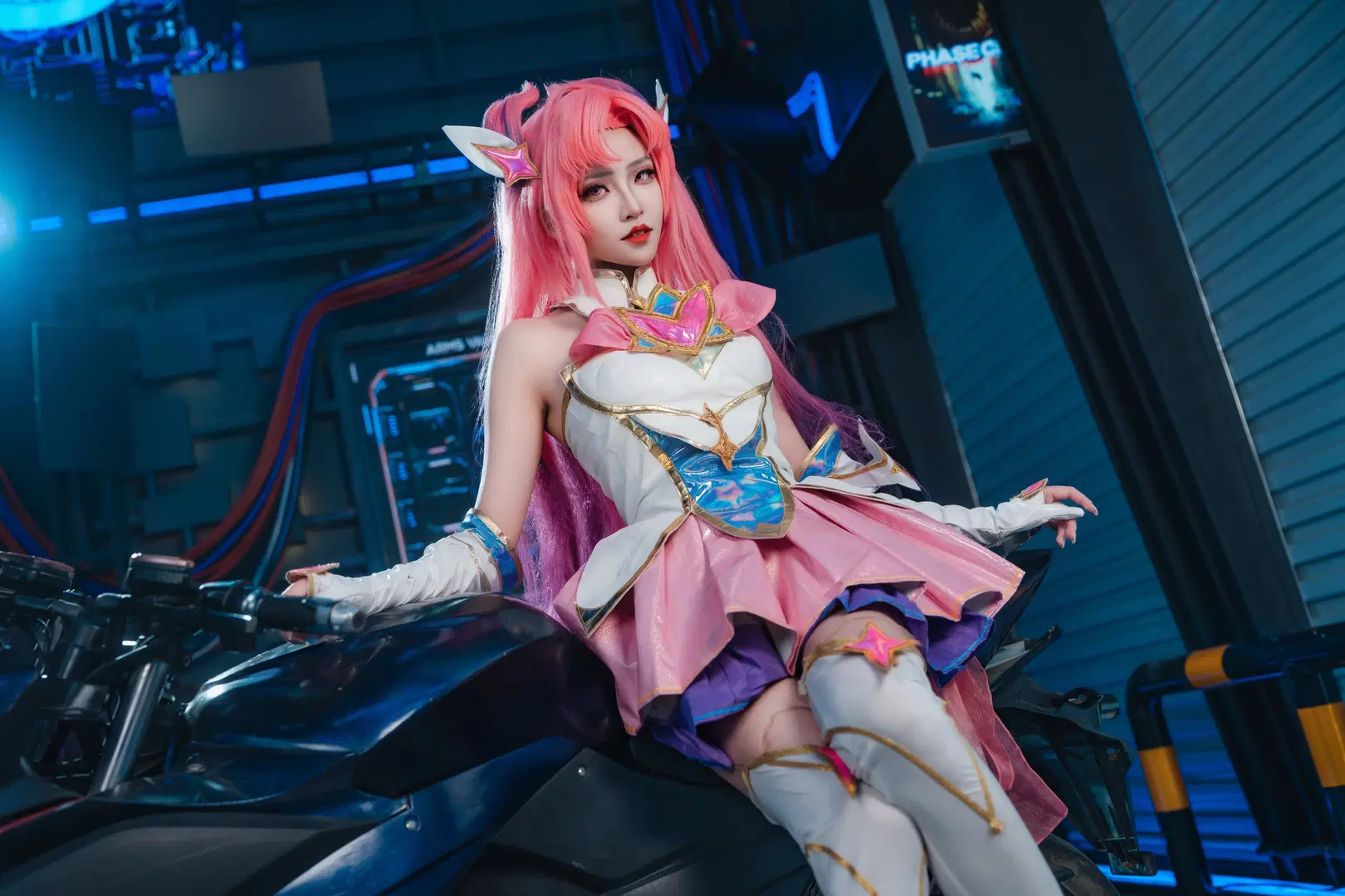 【カイ＝サコスプレ】リーグ・オブ・レジェンド 星の守護者 第一弾、サイバーパンク風スタジオ撮影の記録 - 老塞Liquidboom - 7枚目