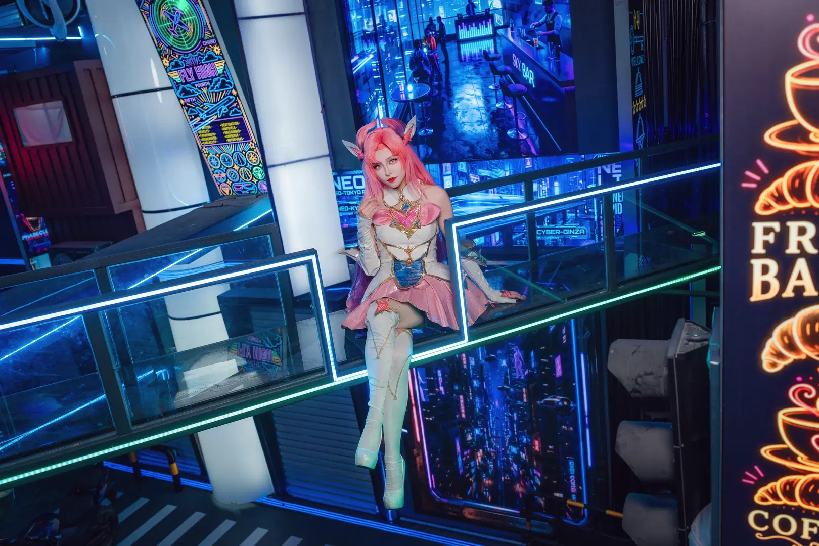 【カイ＝サコスプレ】リーグ・オブ・レジェンド 星の守護者 第一弾、サイバーパンク風スタジオ撮影の記録 - 老塞Liquidboom - 9枚目