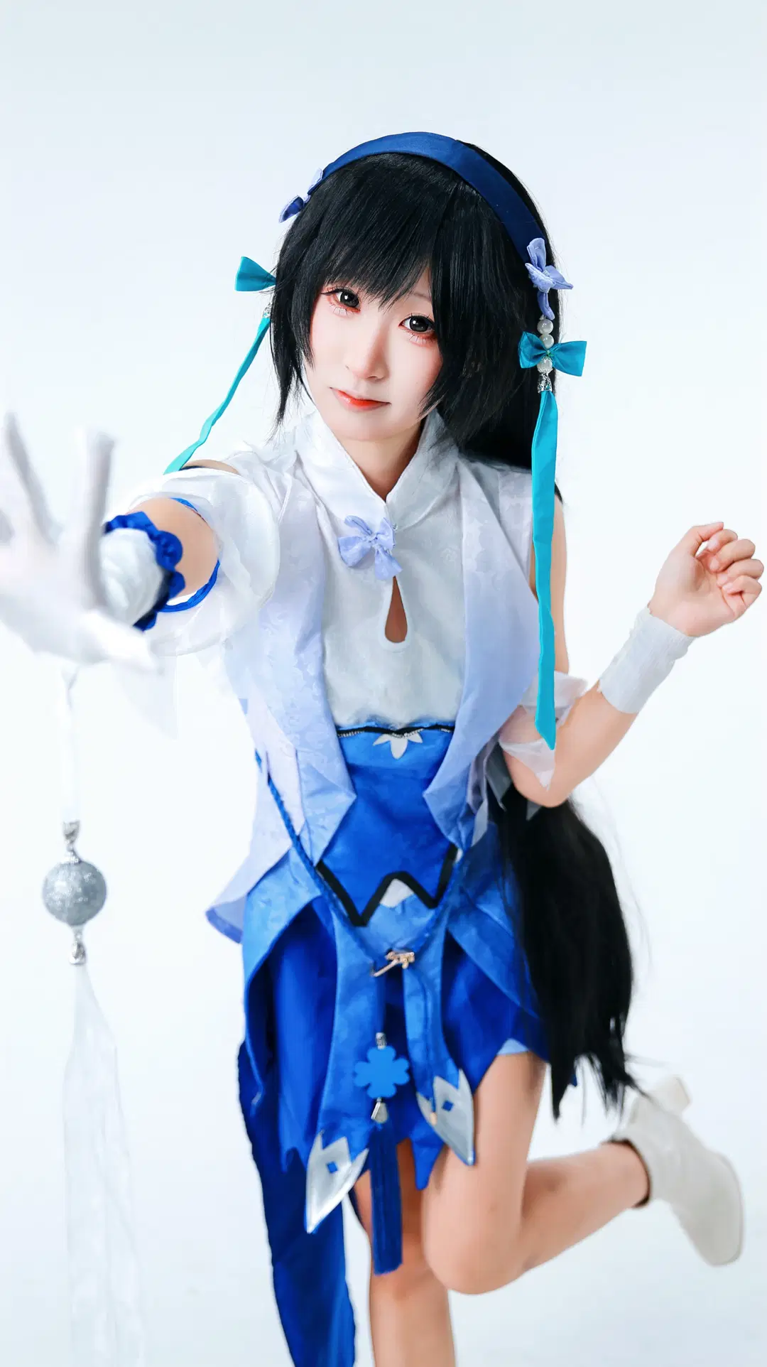 【西施cos】王者榮耀少女心白棚拍攝，展現靈動細節 - 鹅鹅鹅 - 第2張