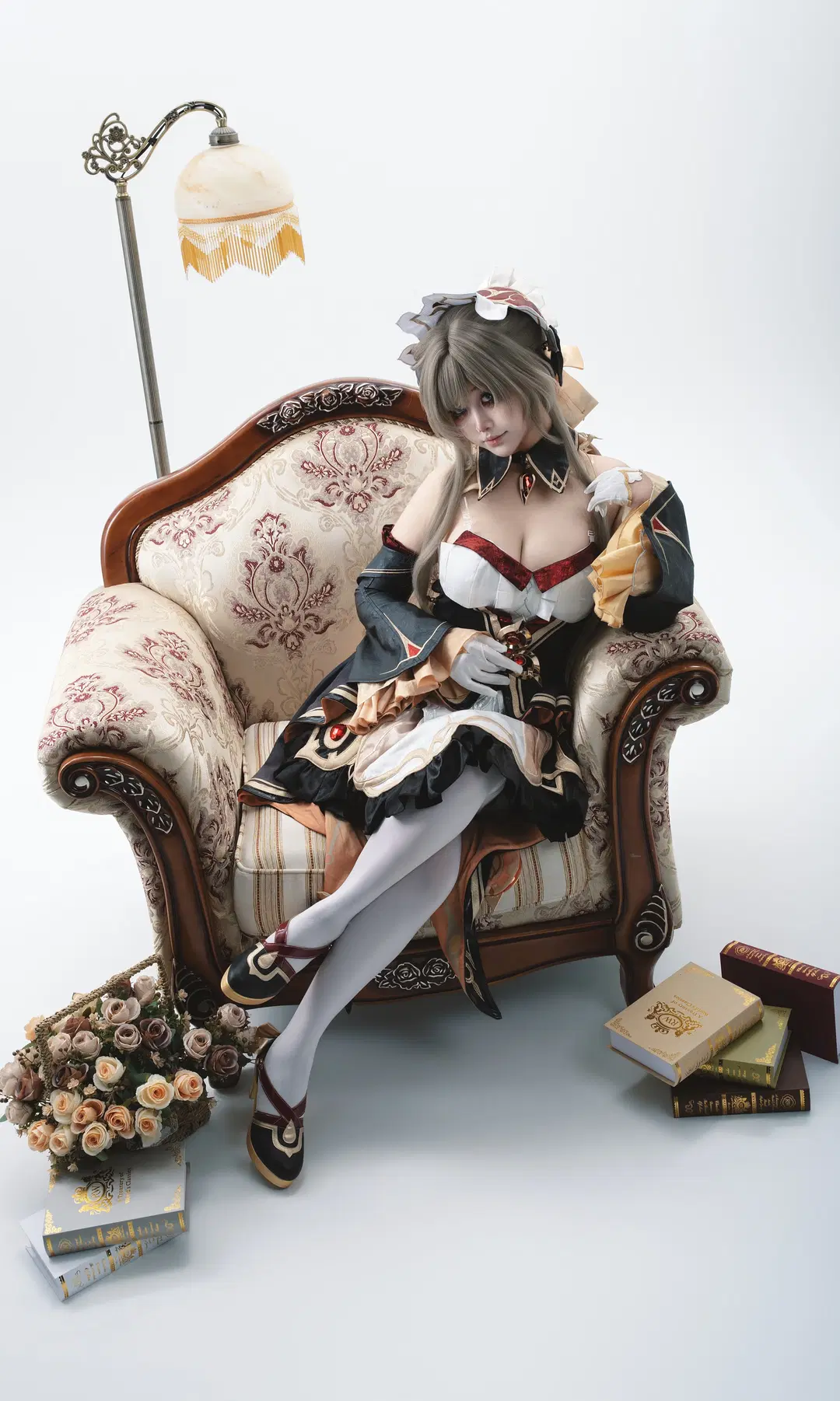 【サンドローネ コスプレ】『原神』スネージナヤの傀儡が魅せる白ホリ古典の雰囲気記録 - Bearsan - 4枚目