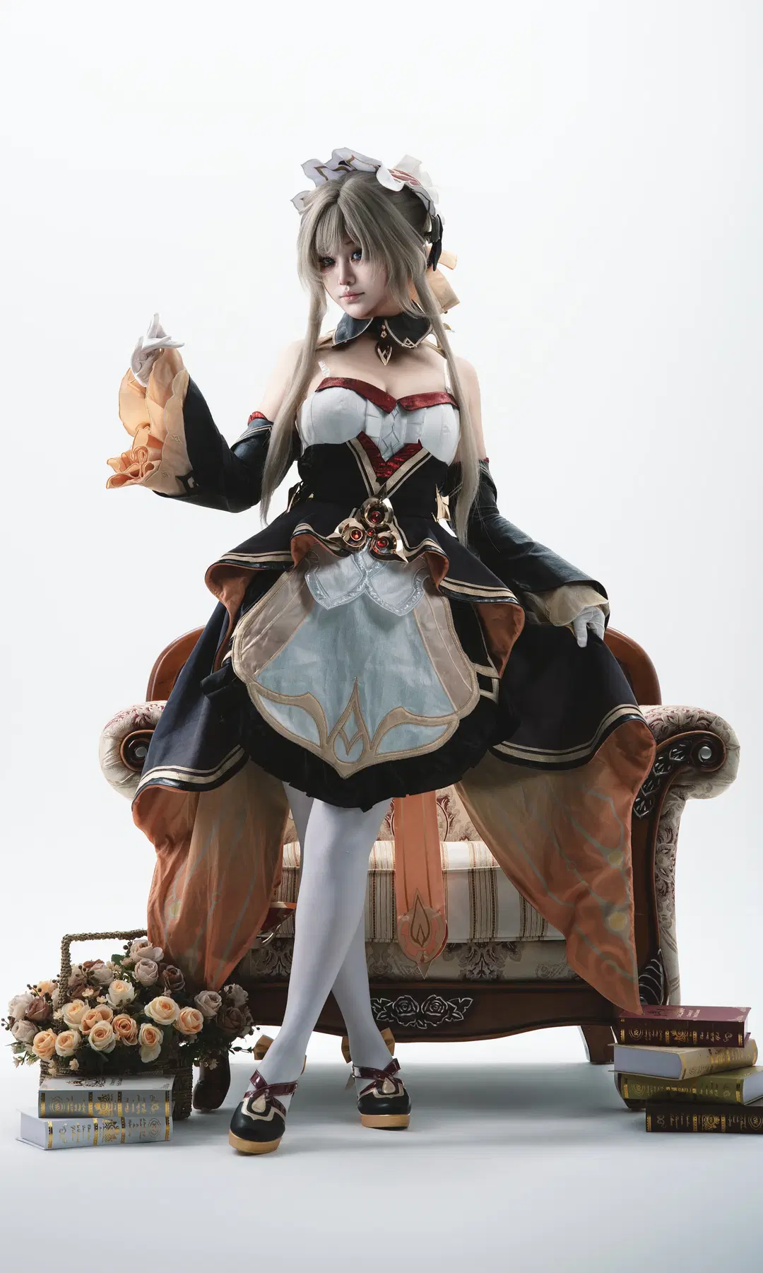 【サンドローネ コスプレ】『原神』スネージナヤの傀儡が魅せる白ホリ古典の雰囲気記録 - Bearsan - 5枚目