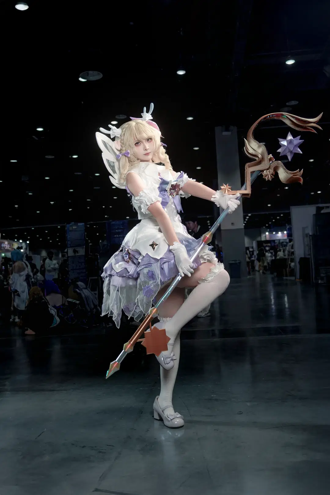 cosplay, 王者榮耀, 時之願境, 瑤cos, 白絲