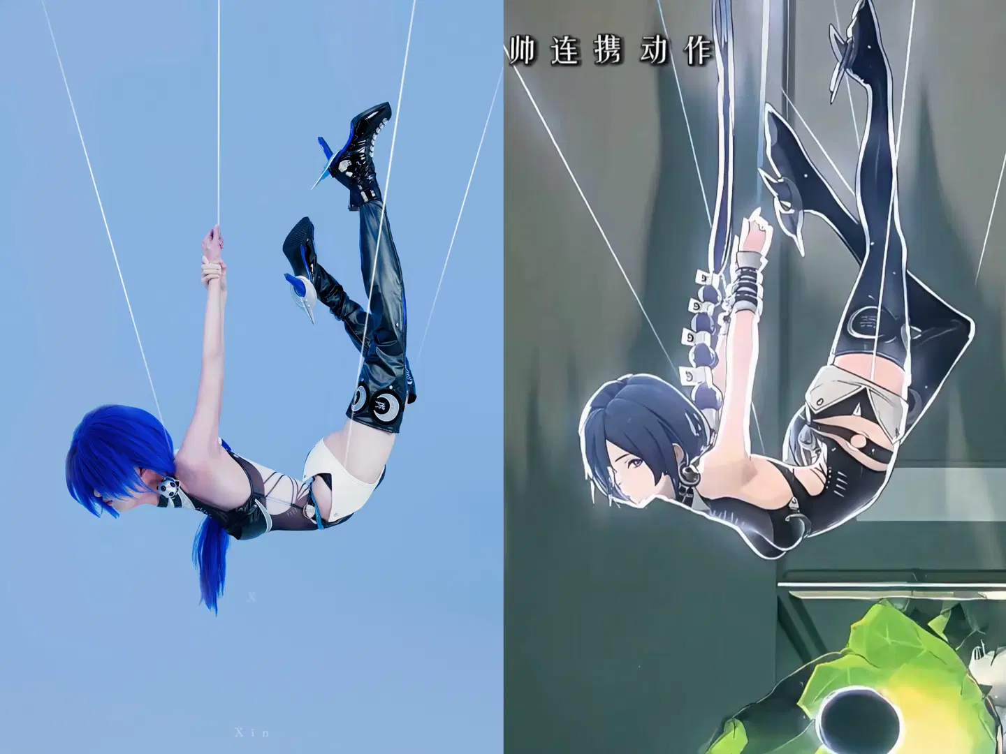 [Promeia cosplay] Zenless Zone Zero Fatal Lot, Onee-san cosplay under an inverted perspective by 一只棠棠子 - Image 2