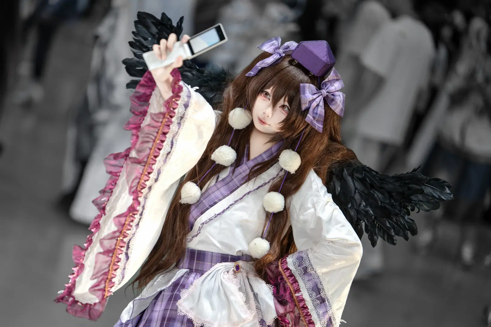 【姬海棠果cos】东方project漫展场照，假装在自拍 - 井羊血weru - 第2张