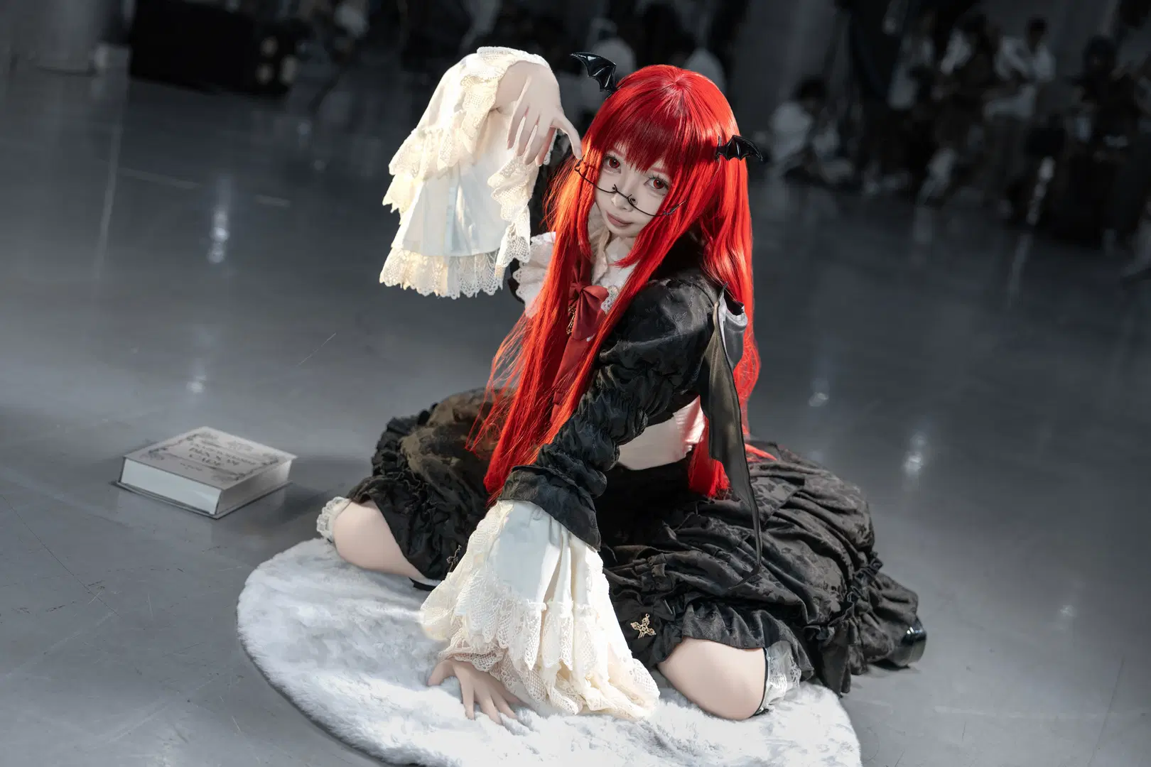 【小恶魔cos】东方Project里的红发小恶魔登场 - 井羊血weru - 第4张