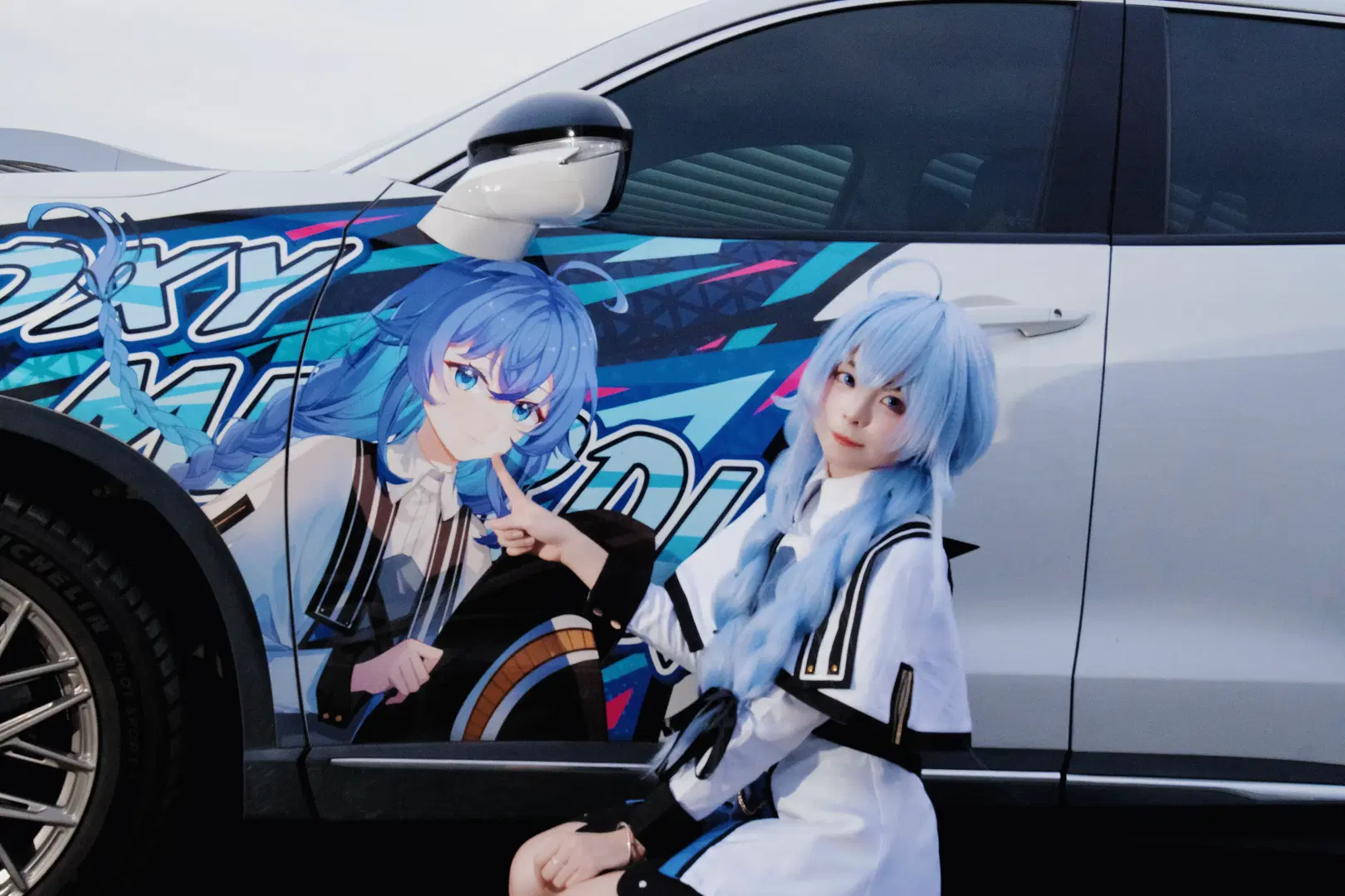 二次元, 痛车, 洛琪希cos, 无职转生, 洛琪希