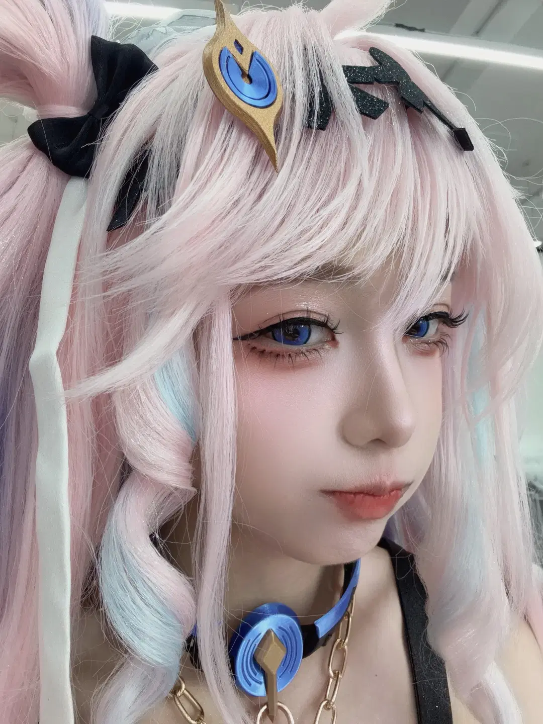 【达妮娅cos】鸣潮里那一抹粉蓝渐变的惊艳 - 夜雨ovo - 第3张