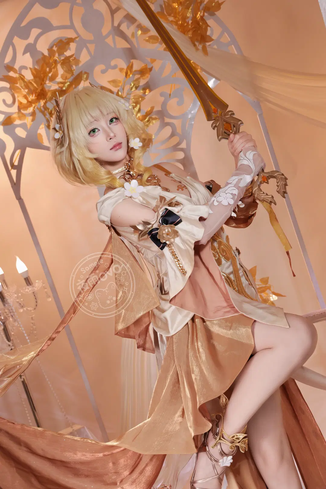 【阿格莱雅cos】崩坏星穹铁道金织的华丽与重剑体验 - 夜雨ovo - 第2张