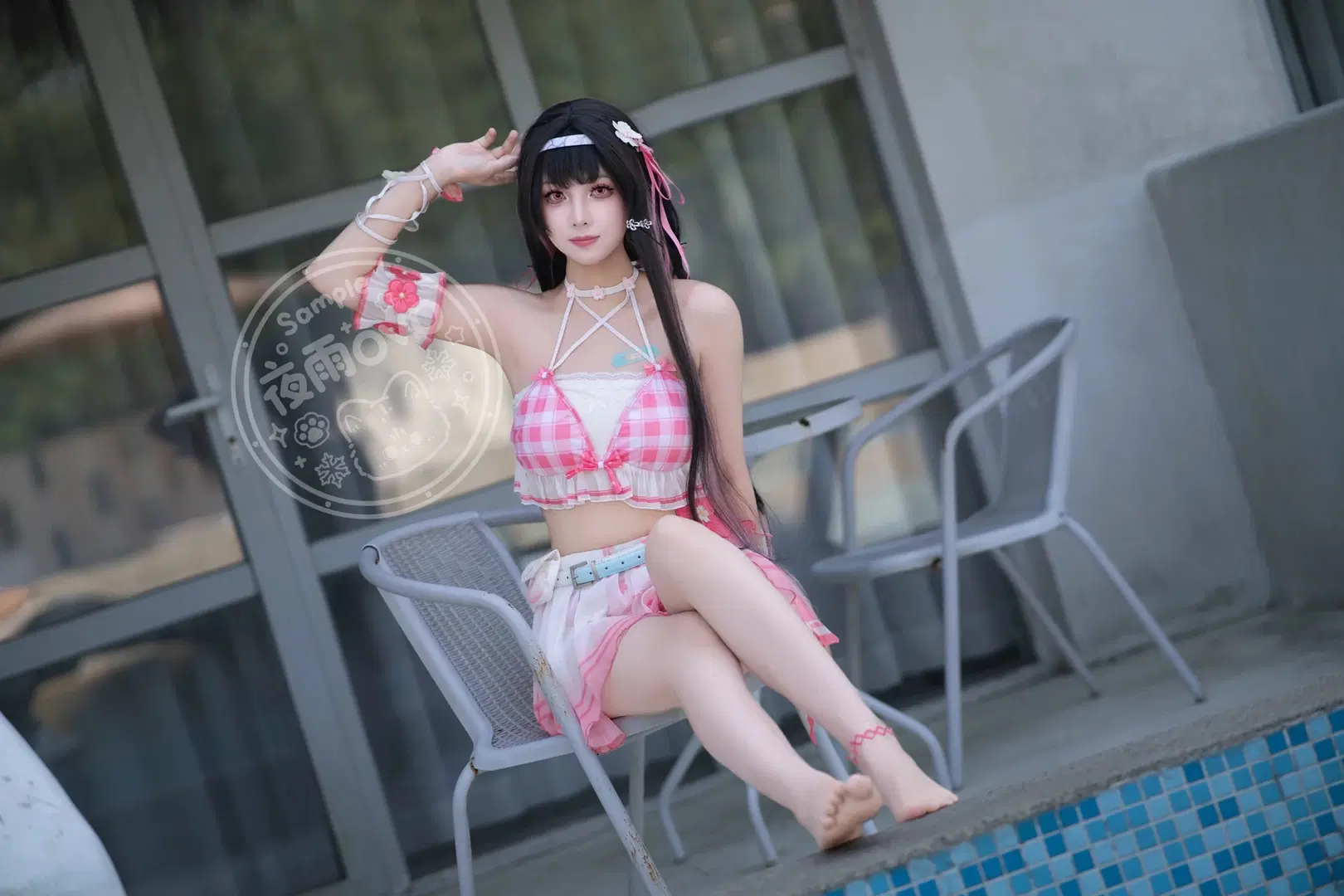 【千咲cos】鸣潮夏日泳装造型摄影记录
