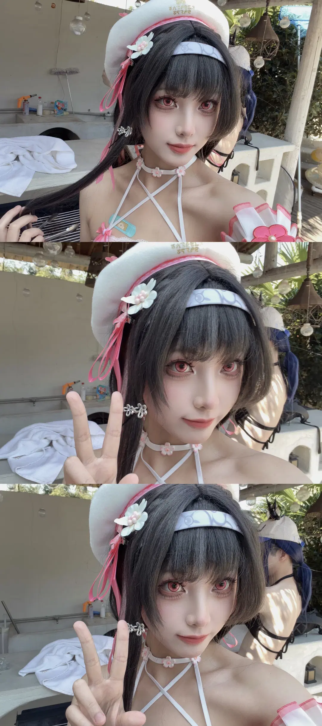【千咲 コスプレ】『鳴潮』サマー水着スタイリング撮影記録 - 夜雨ovo - 2枚目