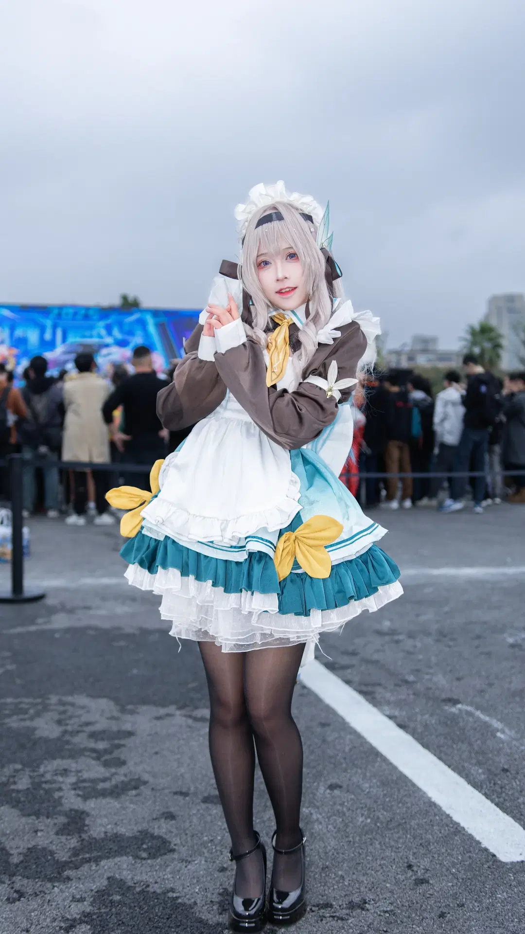 【流萤cos】崩坏星穹铁道同人女仆装，点燃星海 - Cyan - 第2张