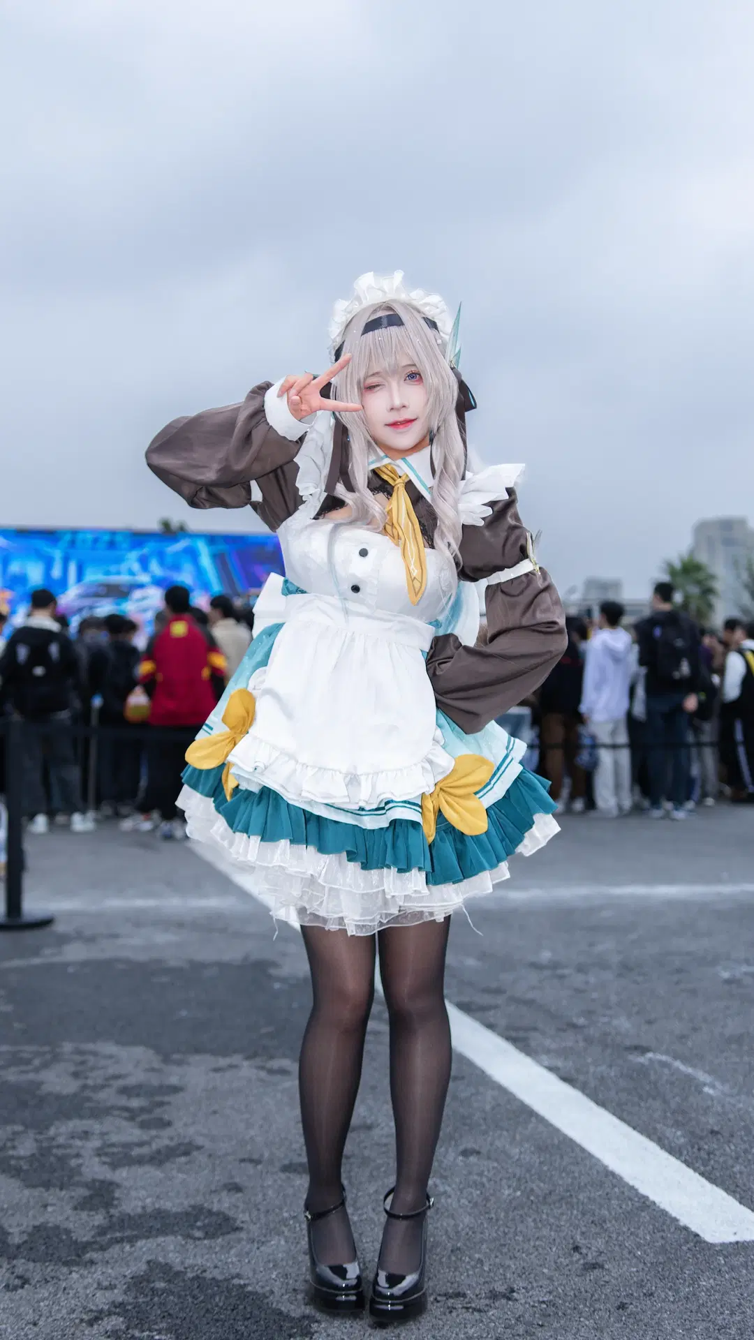 【流萤cos】崩坏星穹铁道同人女仆装，点燃星海 - Cyan - 第3张