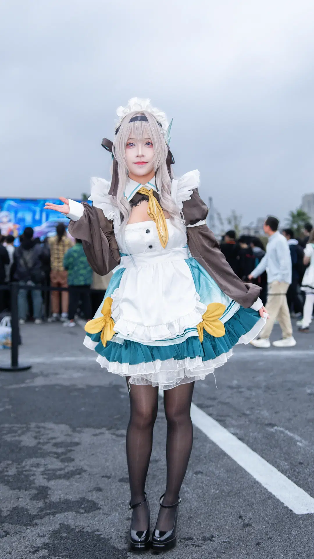 【流萤cos】崩坏星穹铁道同人女仆装，点燃星海 - Cyan - 第4张