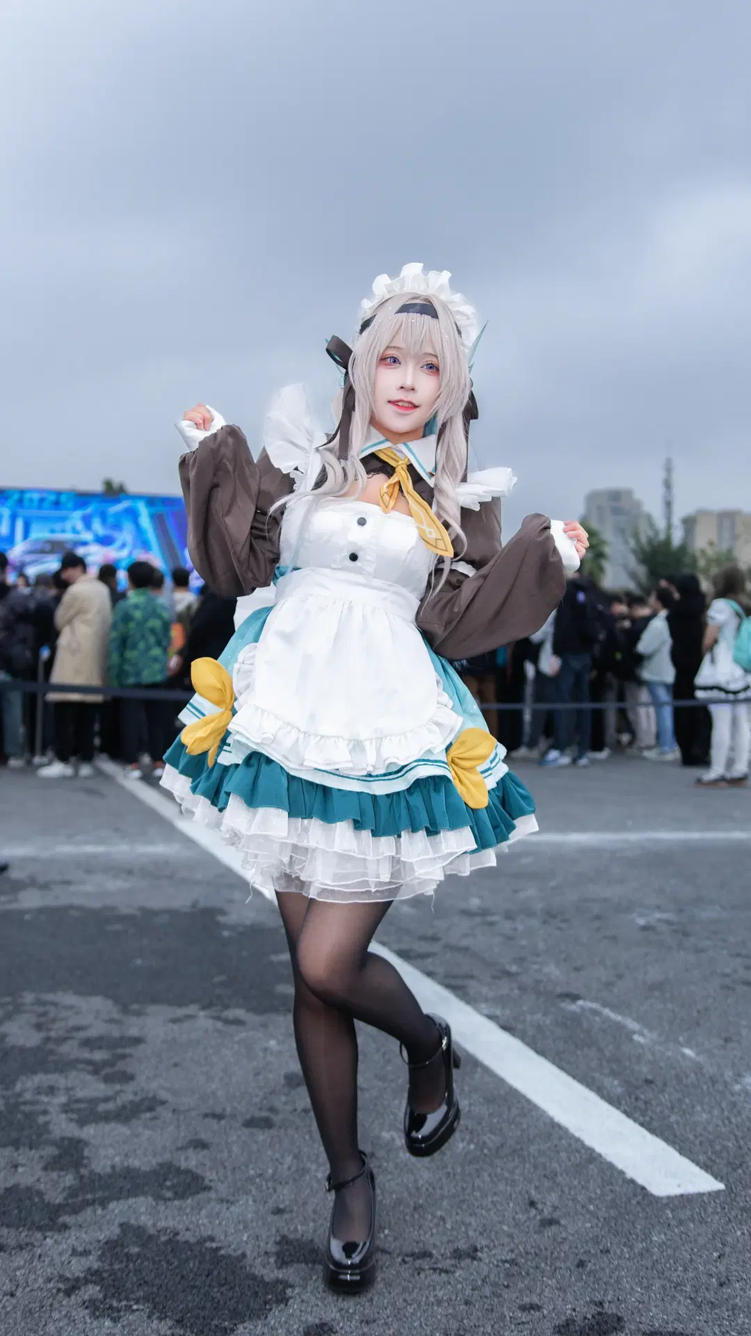 【流萤cos】崩坏星穹铁道同人女仆装，点燃星海 - Cyan - 第5张