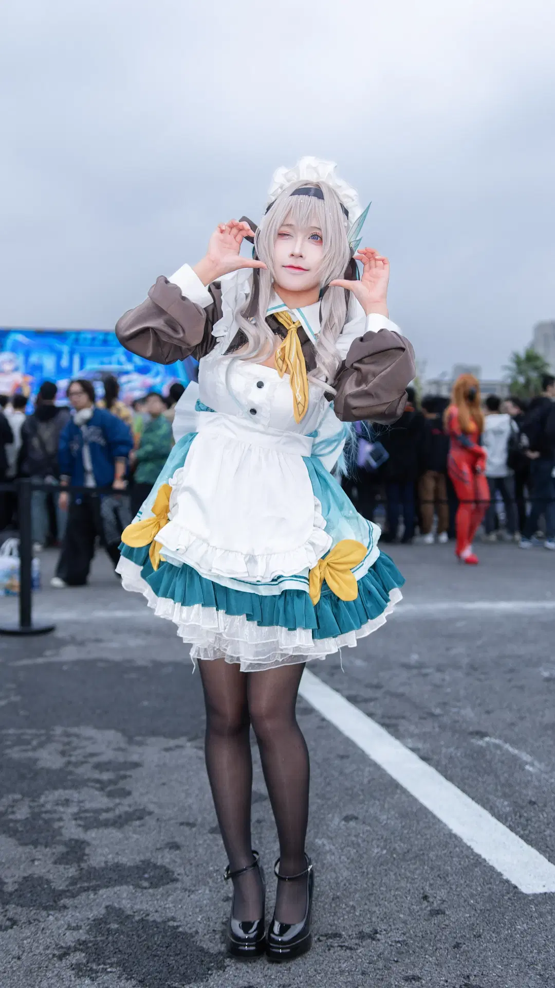 【流萤cos】崩坏星穹铁道同人女仆装，点燃星海 - Cyan - 第7张