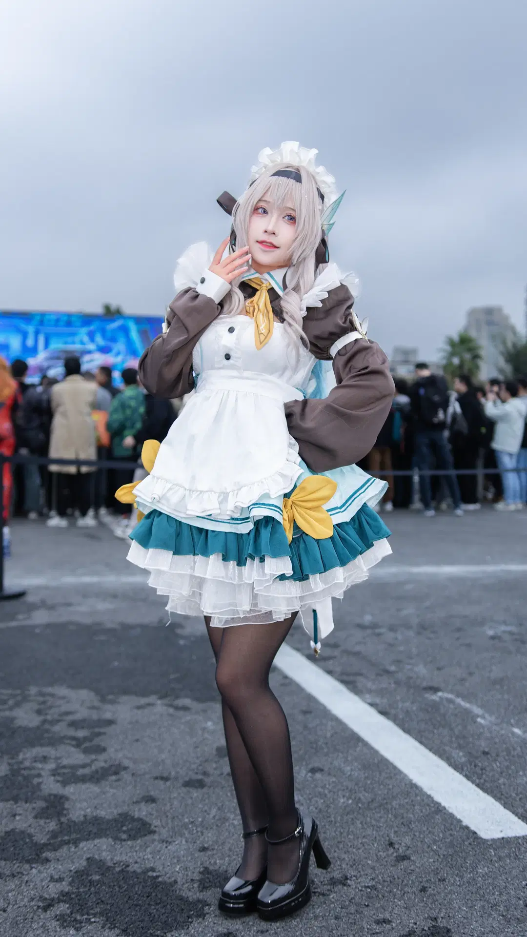 【流萤cos】崩坏星穹铁道同人女仆装，点燃星海 - Cyan - 第8张