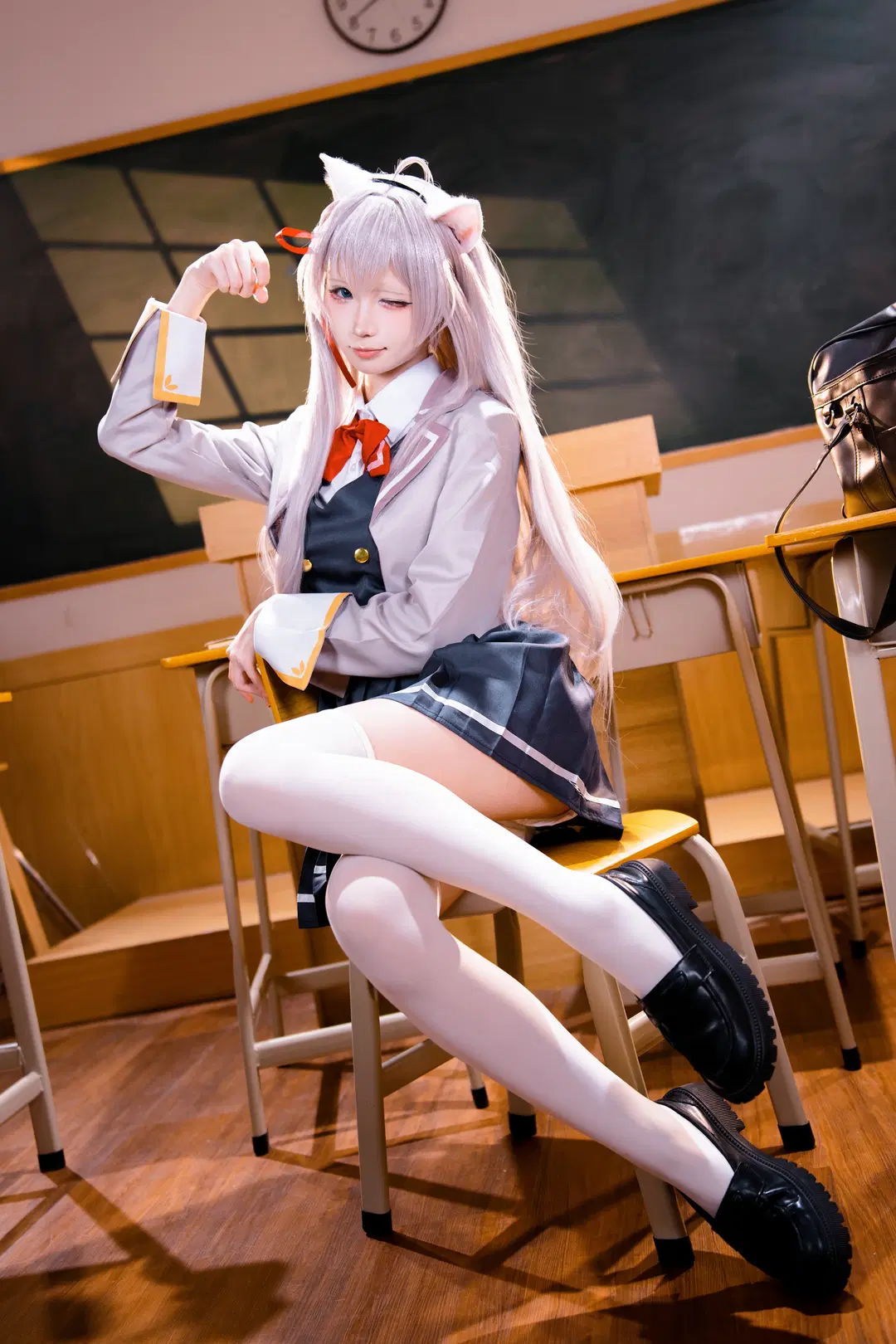 白丝, 艾莉同学cos, 邻座的艾莉同学