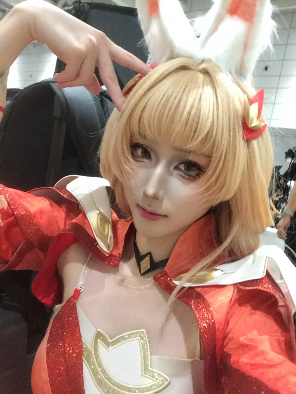 イベント写真, オナー・オブ・キングス, 公孫離コスプレ, うさ耳コスプレ, 済南幻桜