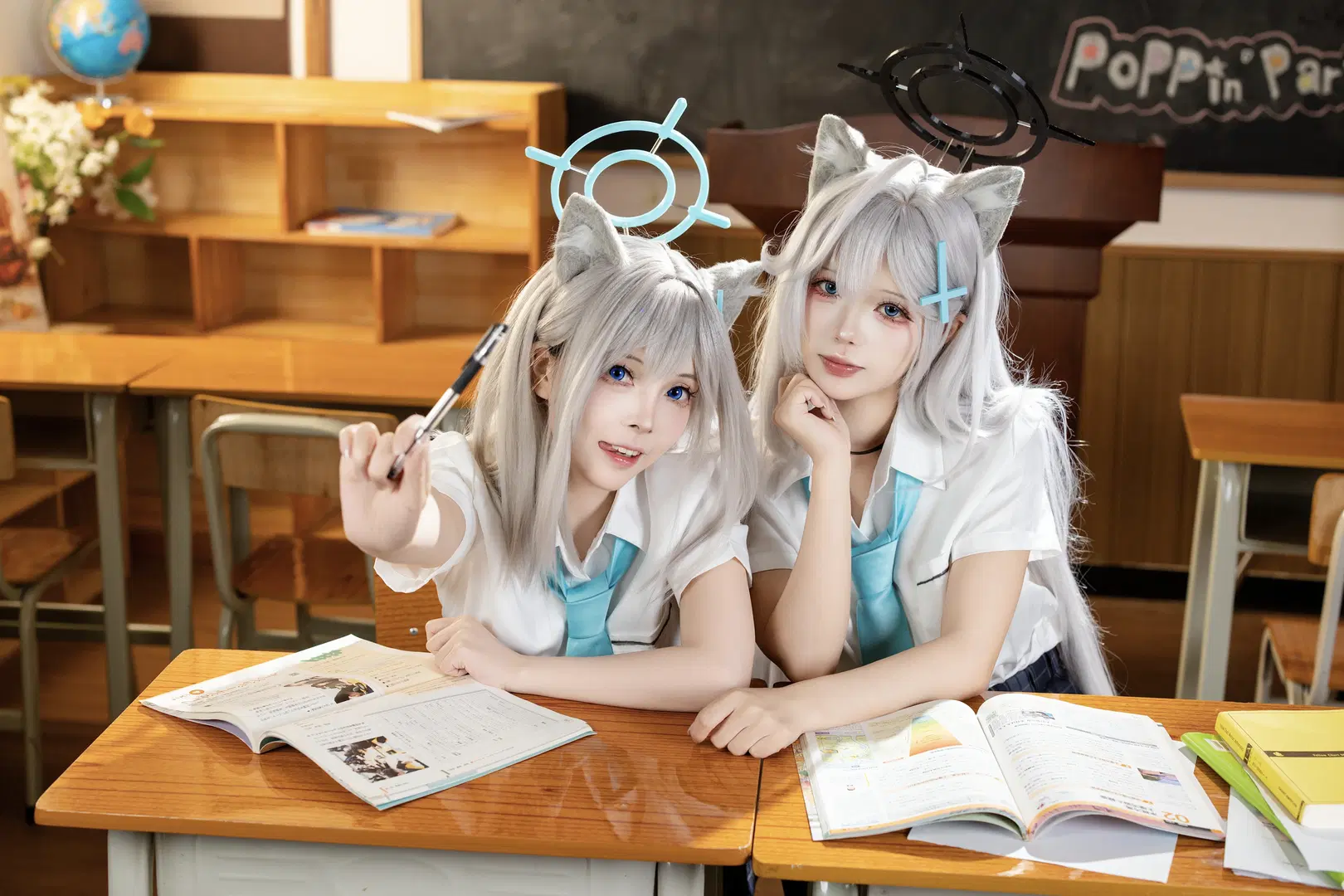【砂狼白子cos/砂狼黑子cos】碧蓝档案补习部的课间休息 - 梦羽 - 第3张