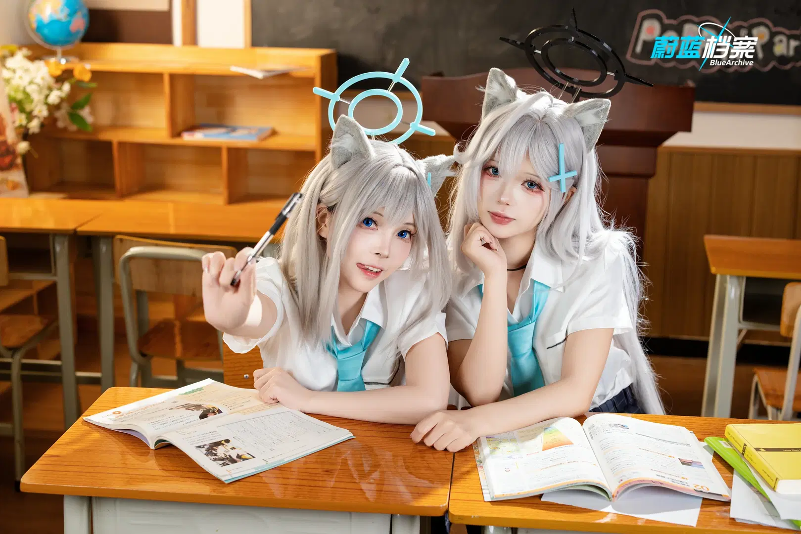 【砂狼白子cos/砂狼黑子cos】碧蓝档案补习部的课间休息 - 梦羽 - 第4张