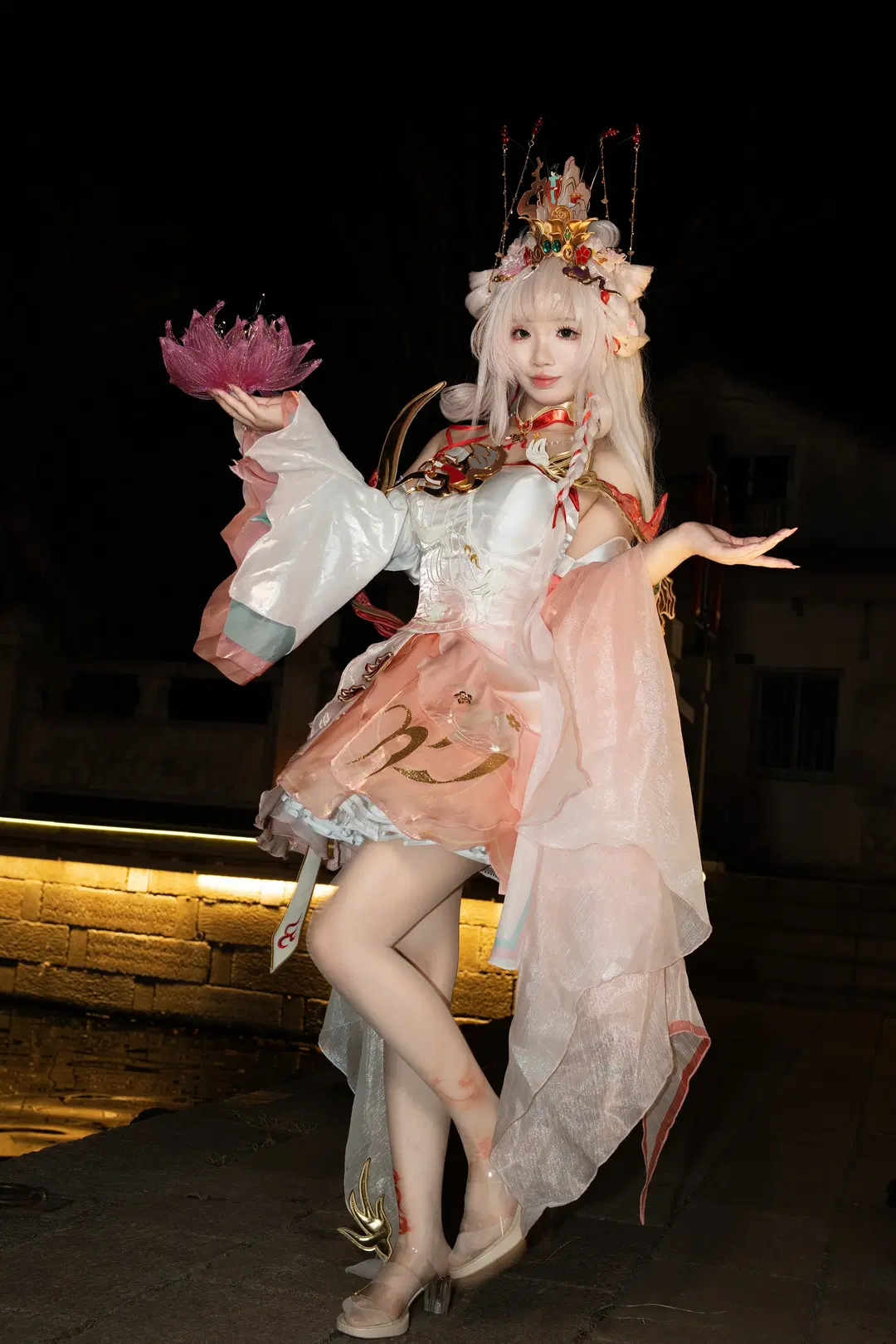 王者荣耀, 古风cosplay, 西施cos, 中秋, 桃红柳绿时