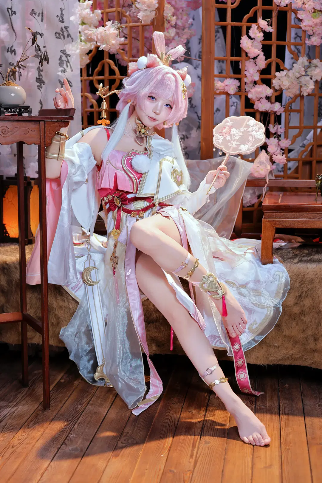 爱莉希雅cos, 崩坏3, 古风cosplay, 霁月婵娟, 人之律者爱莉希雅