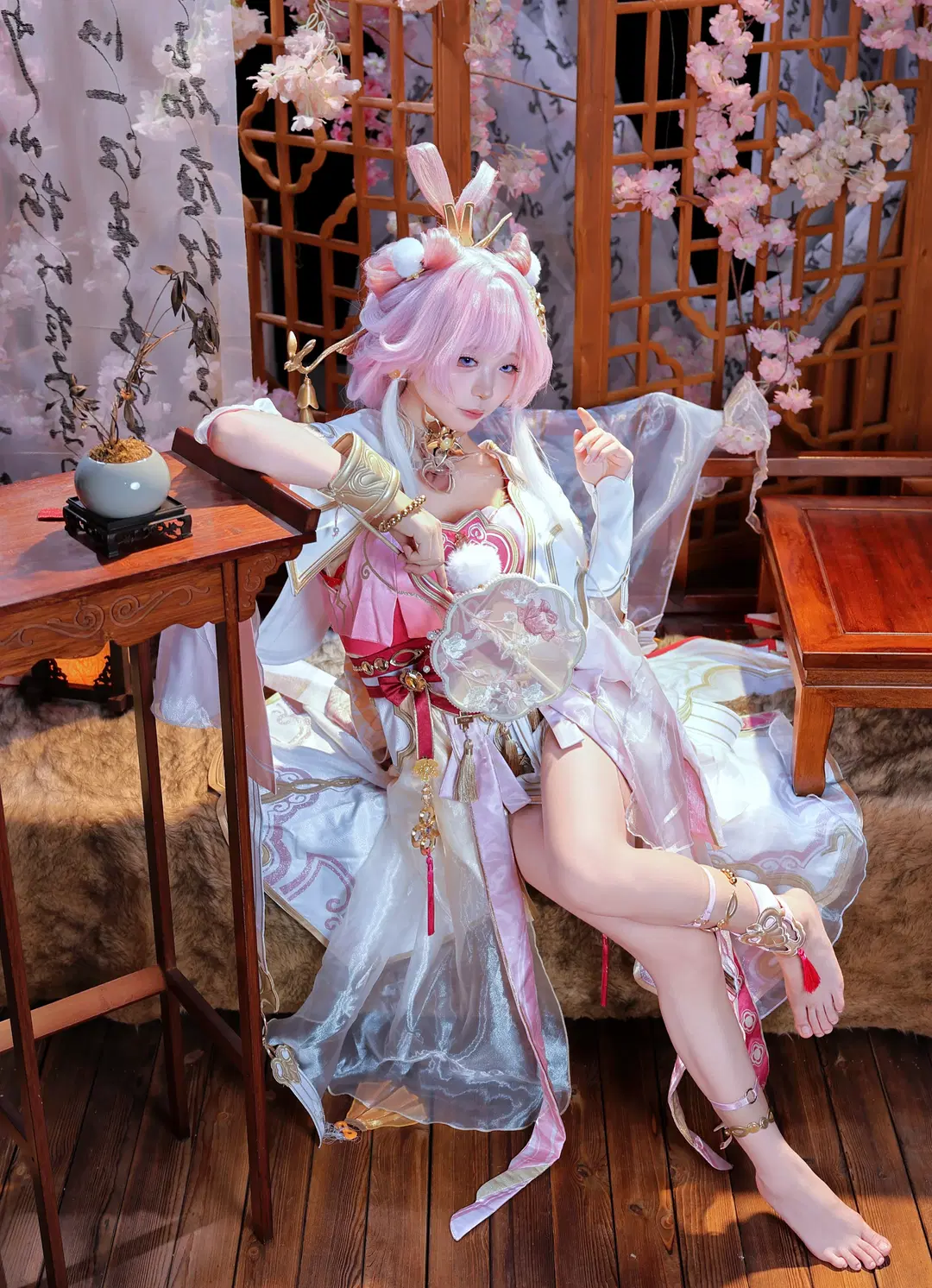 [Elysia Cosplay] Honkai Impact 3rd: Elysia Moonlit Grace Skin photoshoot diary by 岚图 ！！ - Image 2