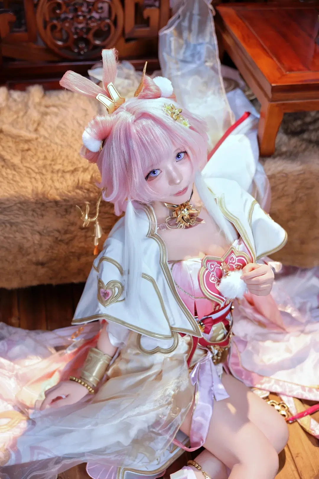 [Elysia Cosplay] Honkai Impact 3rd: Elysia Moonlit Grace Skin photoshoot diary by 岚图 ！！ - Image 4