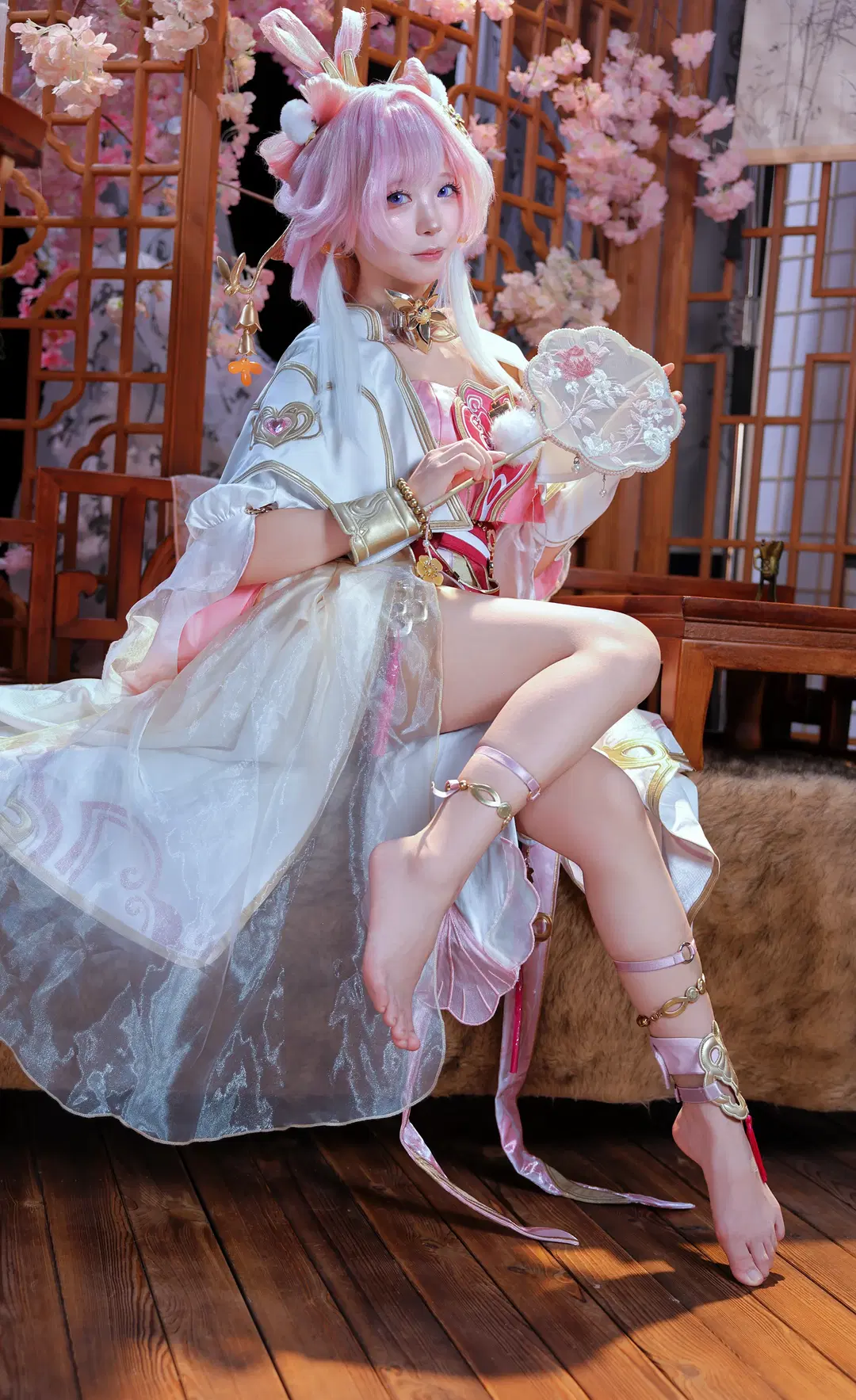 [Elysia Cosplay] Honkai Impact 3rd Elysia: Chanjuan Follow-up Ver. Photoshoot by 岚图 ！！ - Image 2