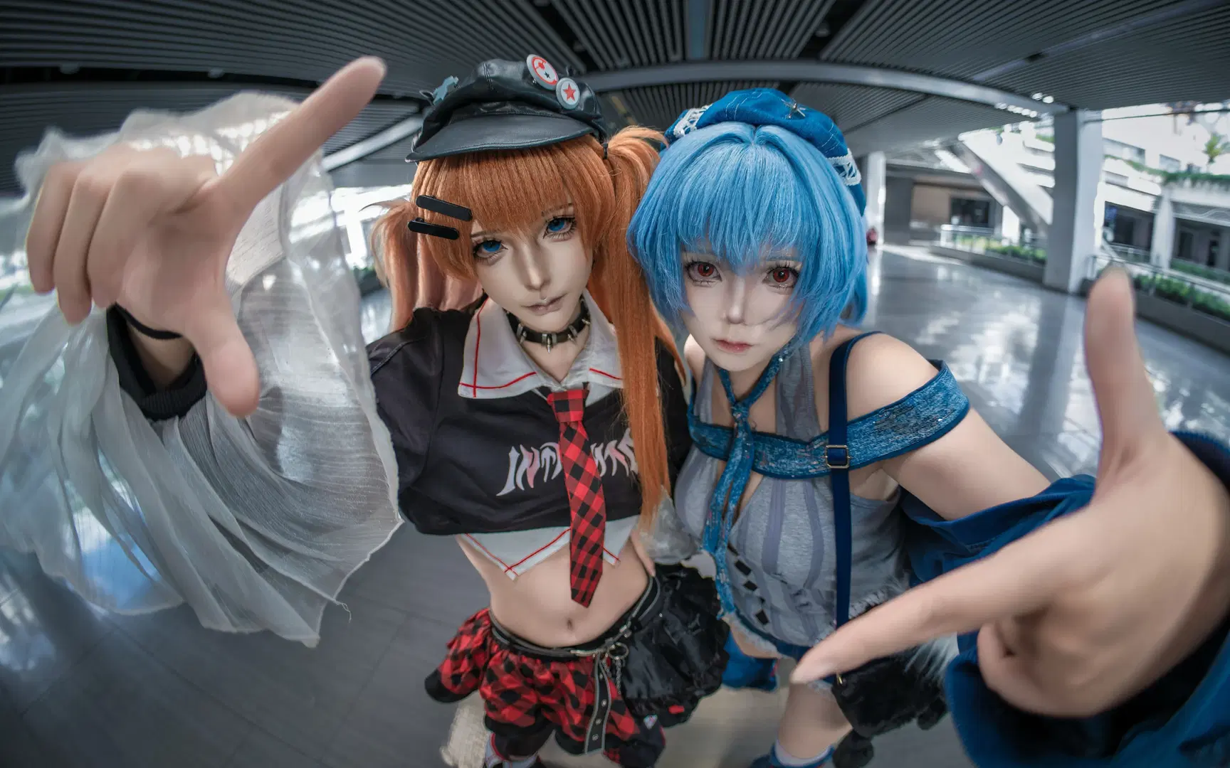 【明日香cos】摇滚乐队设定的EVA双人出片 - 抹茶布丁📷 - 第3张