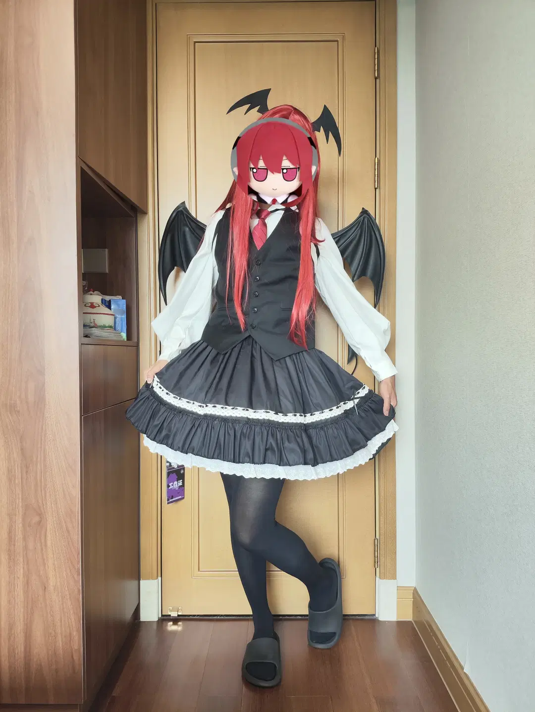 【小恶魔cos】东方Project小恶魔的自搭制服恶魔风