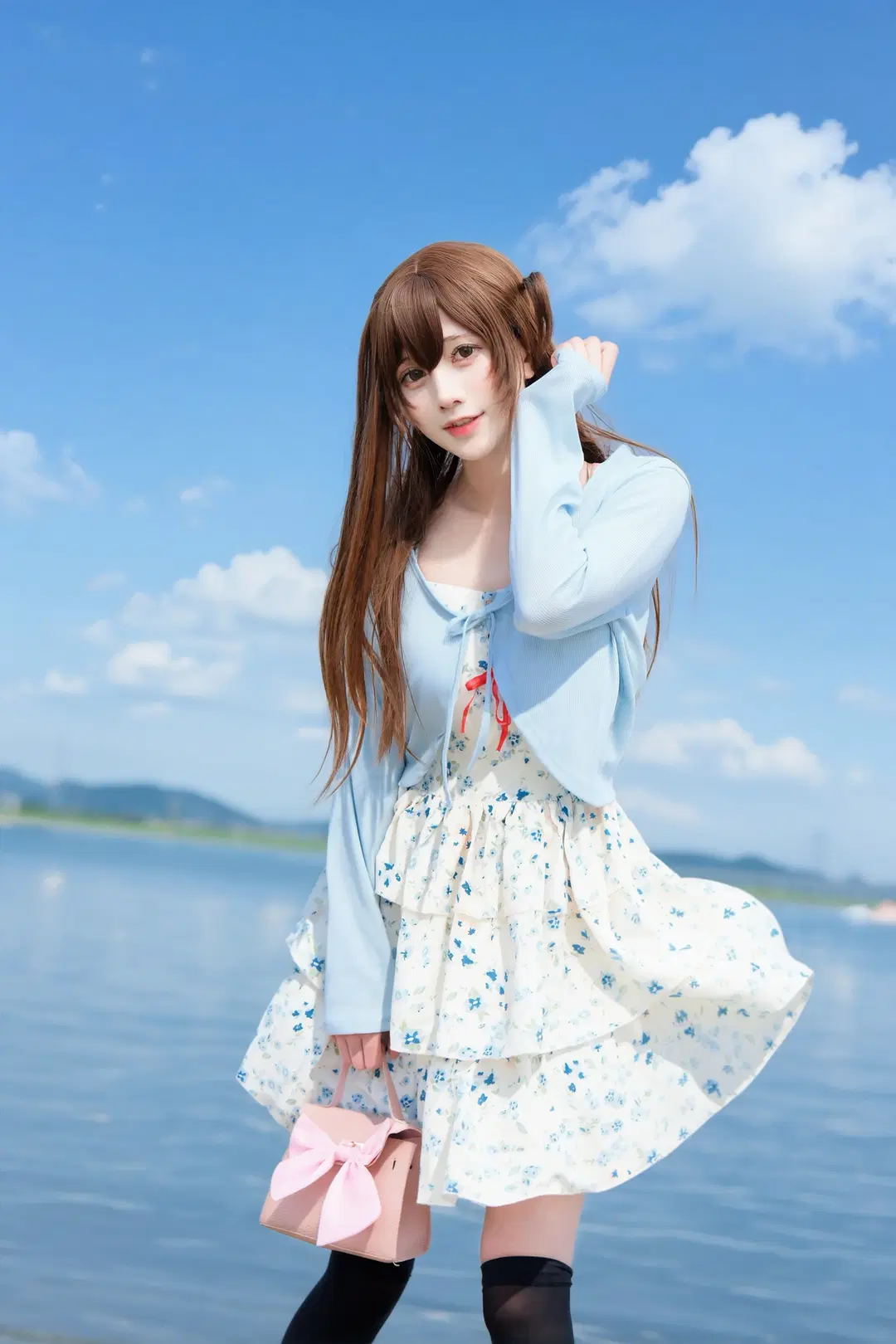 【水原千鶴 コスプレ】『レンタル彼女』夏の海辺で紡ぐセルフアレンジ私服コーデ - 配角一奈 - 3枚目