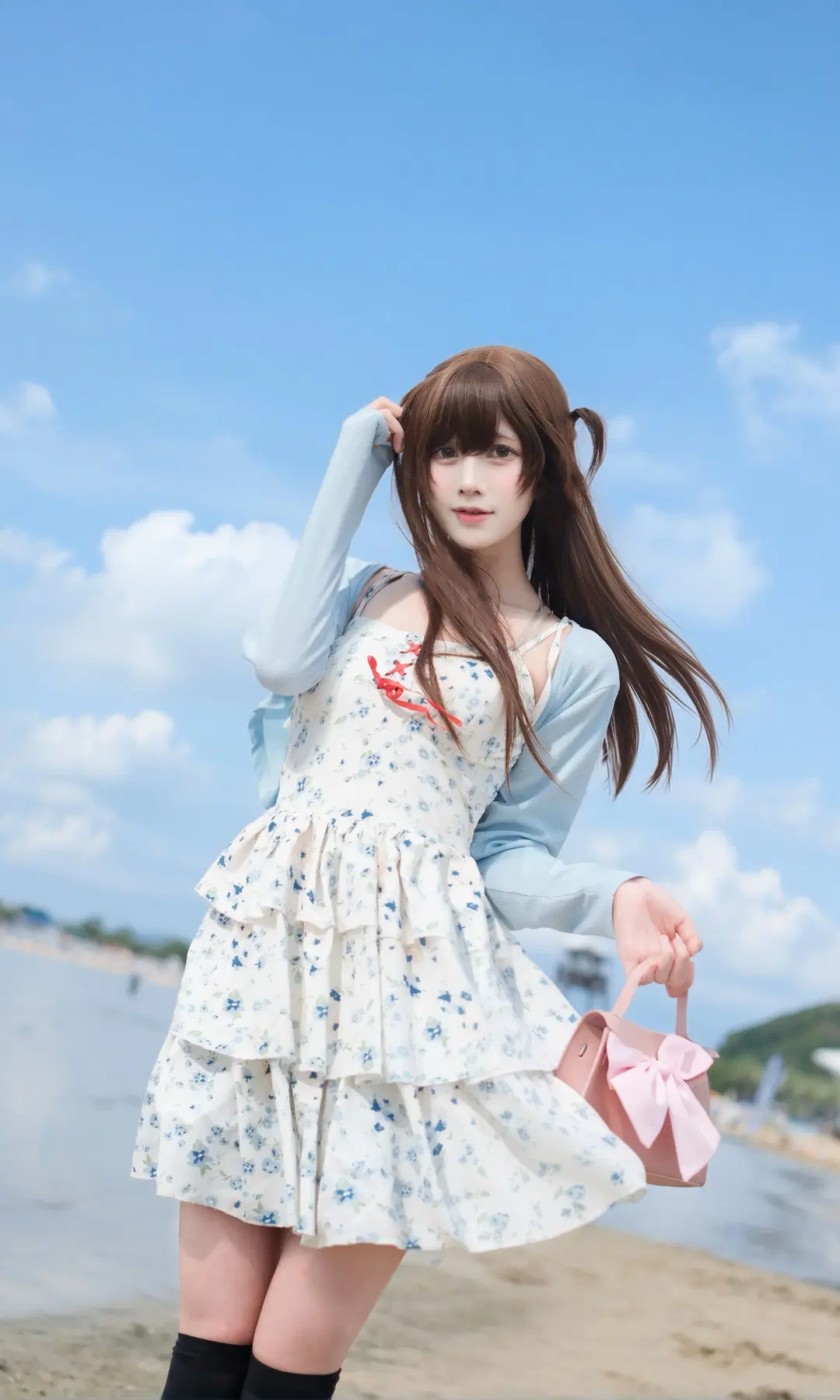 【一之濑千鹤cos】租借女友的海边心动瞬间 - 配角一奈 - 第3张