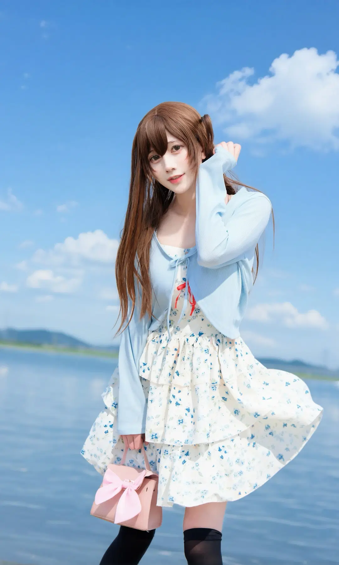 【一之濑千鹤cos】租借女友的海边心动瞬间 - 配角一奈 - 第4张