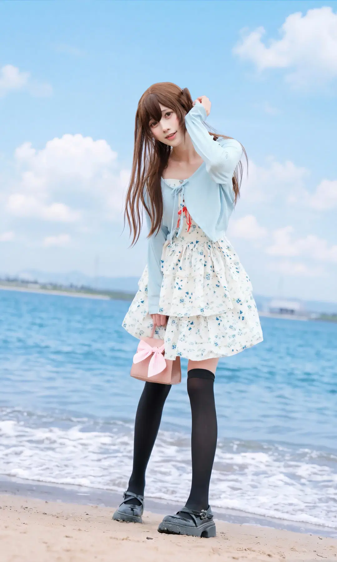 【一之濑千鹤cos】租借女友的海边心动瞬间 - 配角一奈 - 第6张