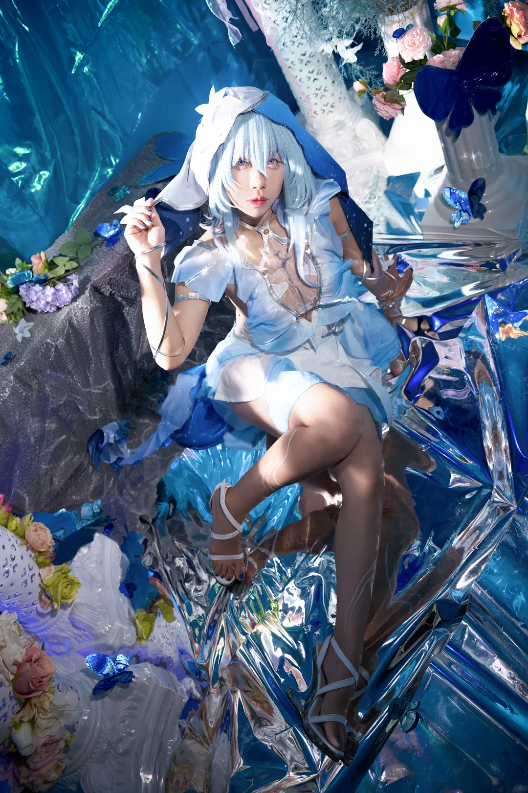 鸣潮, 守岸人cos, 游戏cos, 鸣潮cosplay, 丝袜