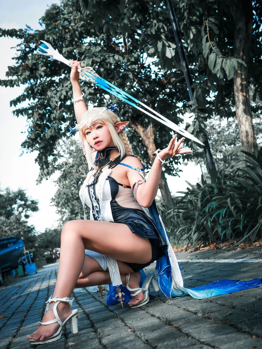【卡提希婭cos】既是溫柔聖女也是最強騎士