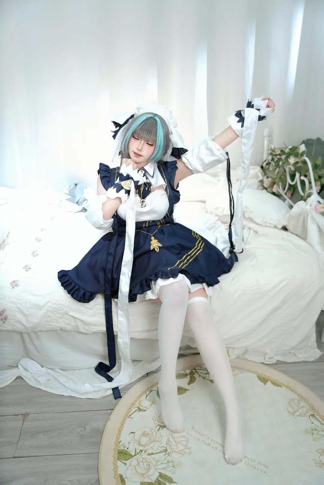 【チェシャー コスプレ】『アズールレーン』チェシャーのメイド服・コスプレ撮影ポーズ参考ガイド - 芫宝 - 3枚目