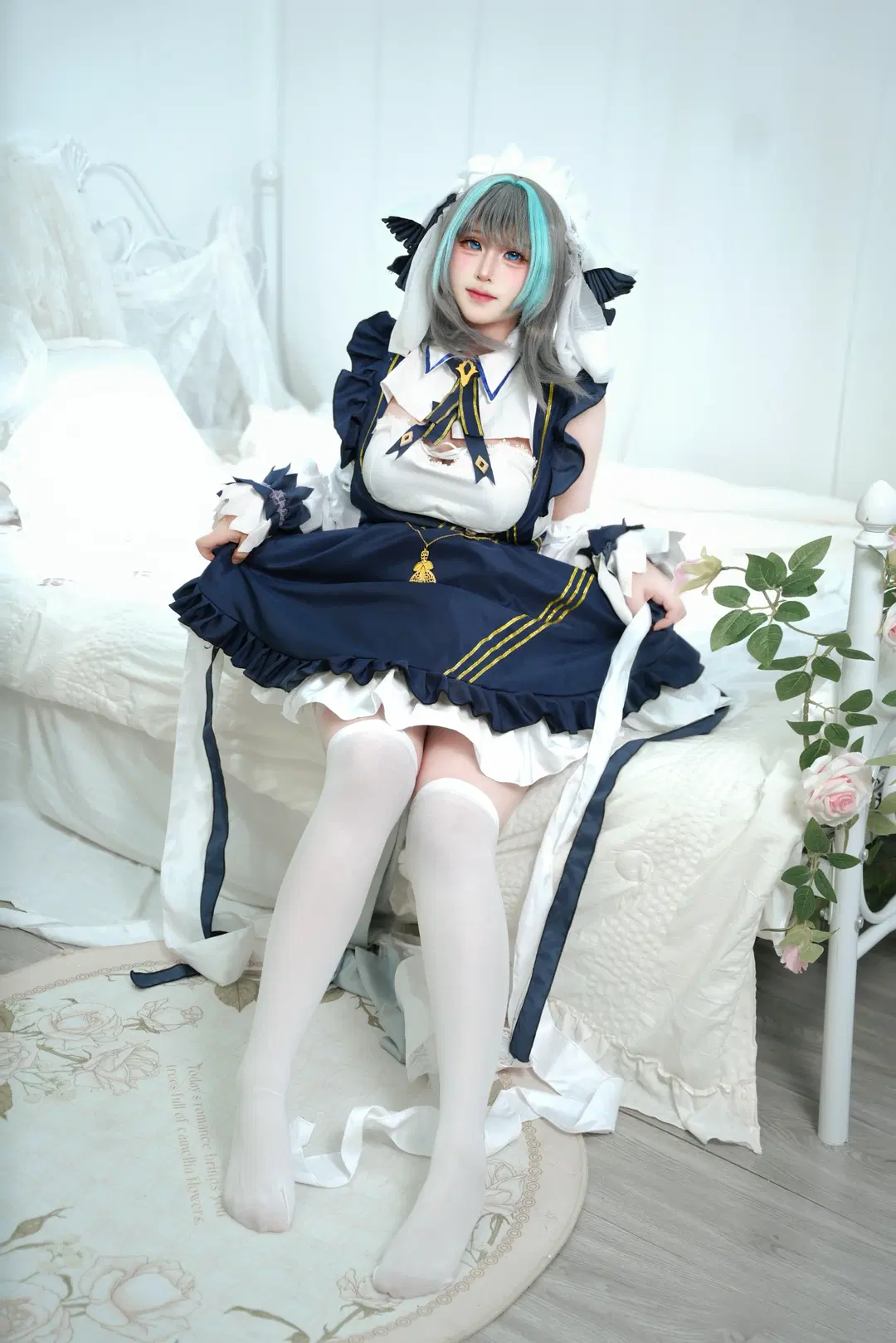 【チェシャー コスプレ】『アズールレーン』チェシャーのメイド服・コスプレ撮影ポーズ参考ガイド - 芫宝 - 4枚目