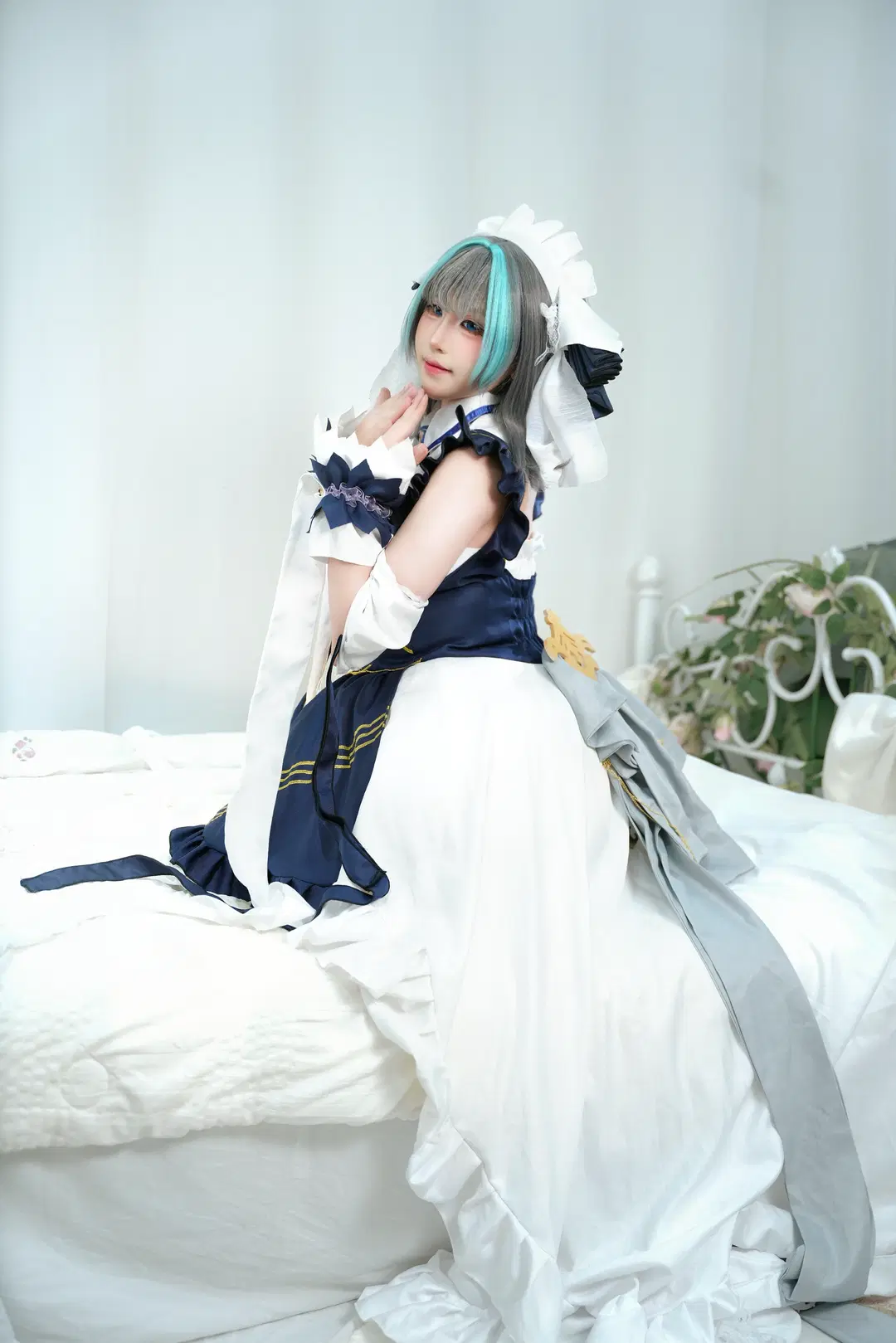 【チェシャー コスプレ】『アズールレーン』チェシャーのメイド服・コスプレ撮影ポーズ参考ガイド - 芫宝 - 5枚目