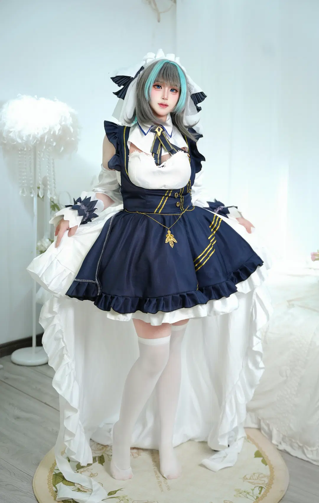 【チェシャー コスプレ】『アズールレーン』チェシャーのメイド服・コスプレ撮影ポーズ参考ガイド - 芫宝 - 8枚目