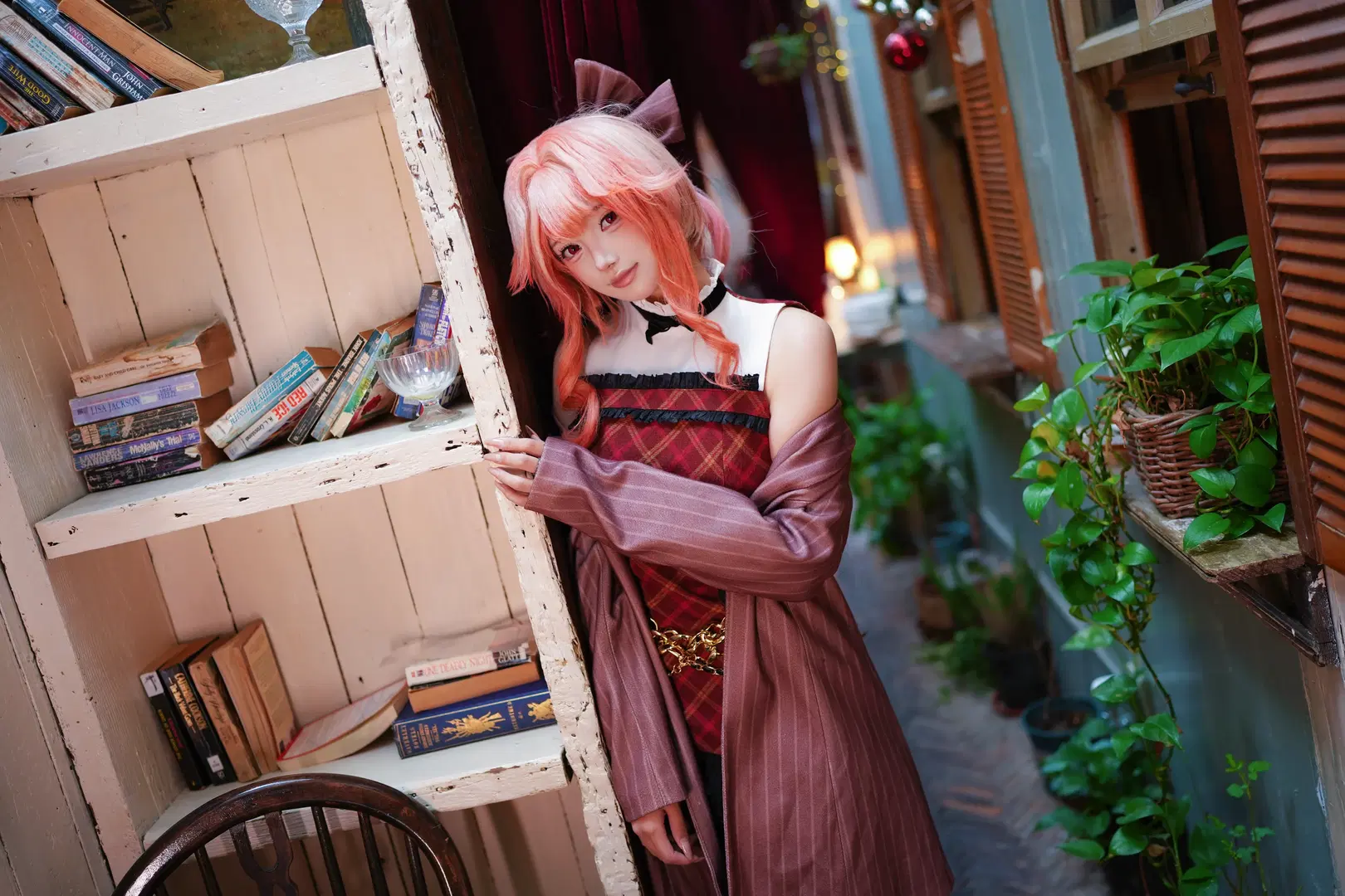 [Momoka Hanyuu cosplay] Arknights Vintage Afternoon Tea Rendezvous by 盐粒子喵 - Image 3