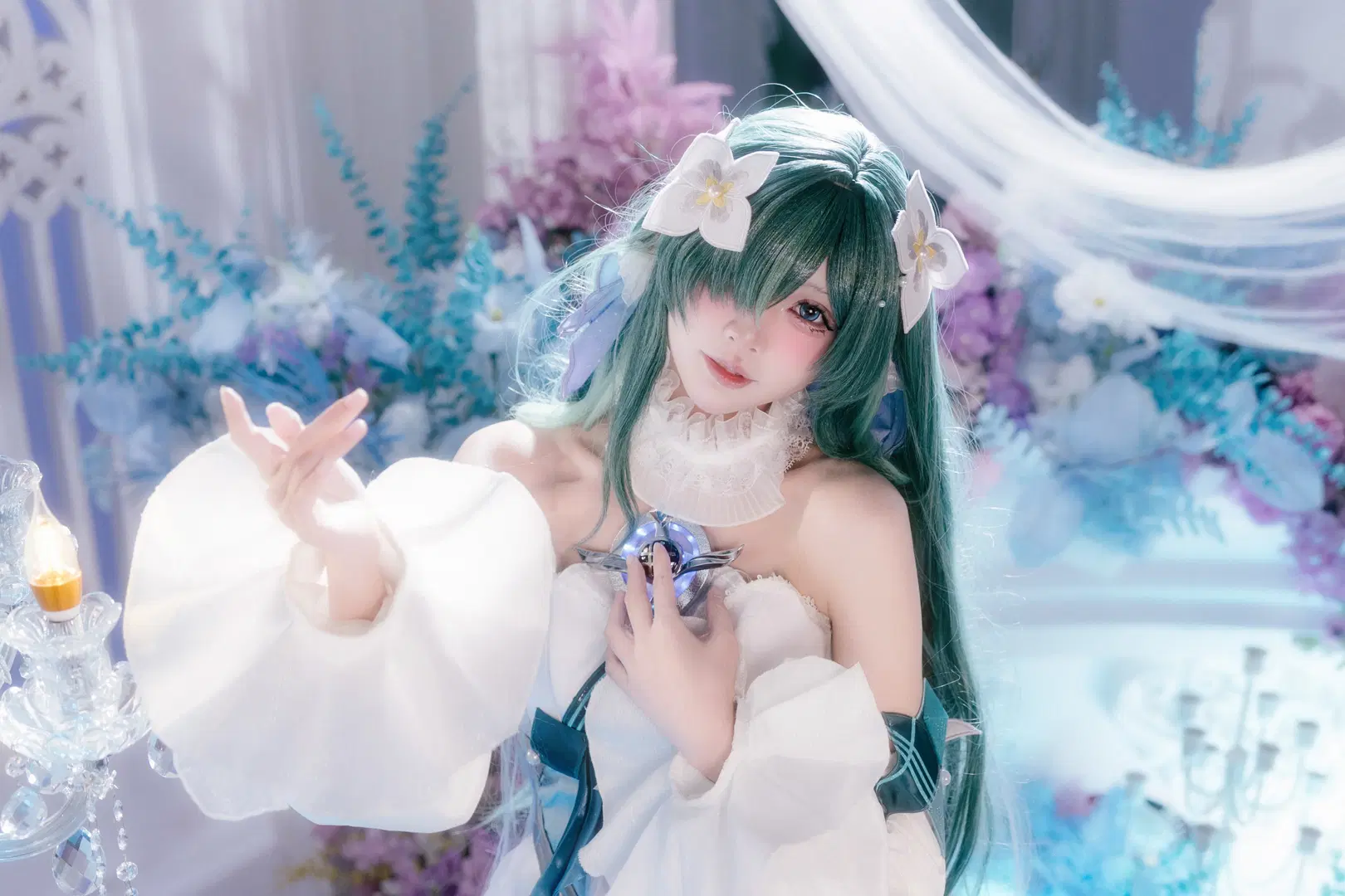 【ヴォジャニーツァ コスプレ】『原神』波の返信、水の妖精の詠嘆 - 瑪萨卡卡卡 - 3枚目