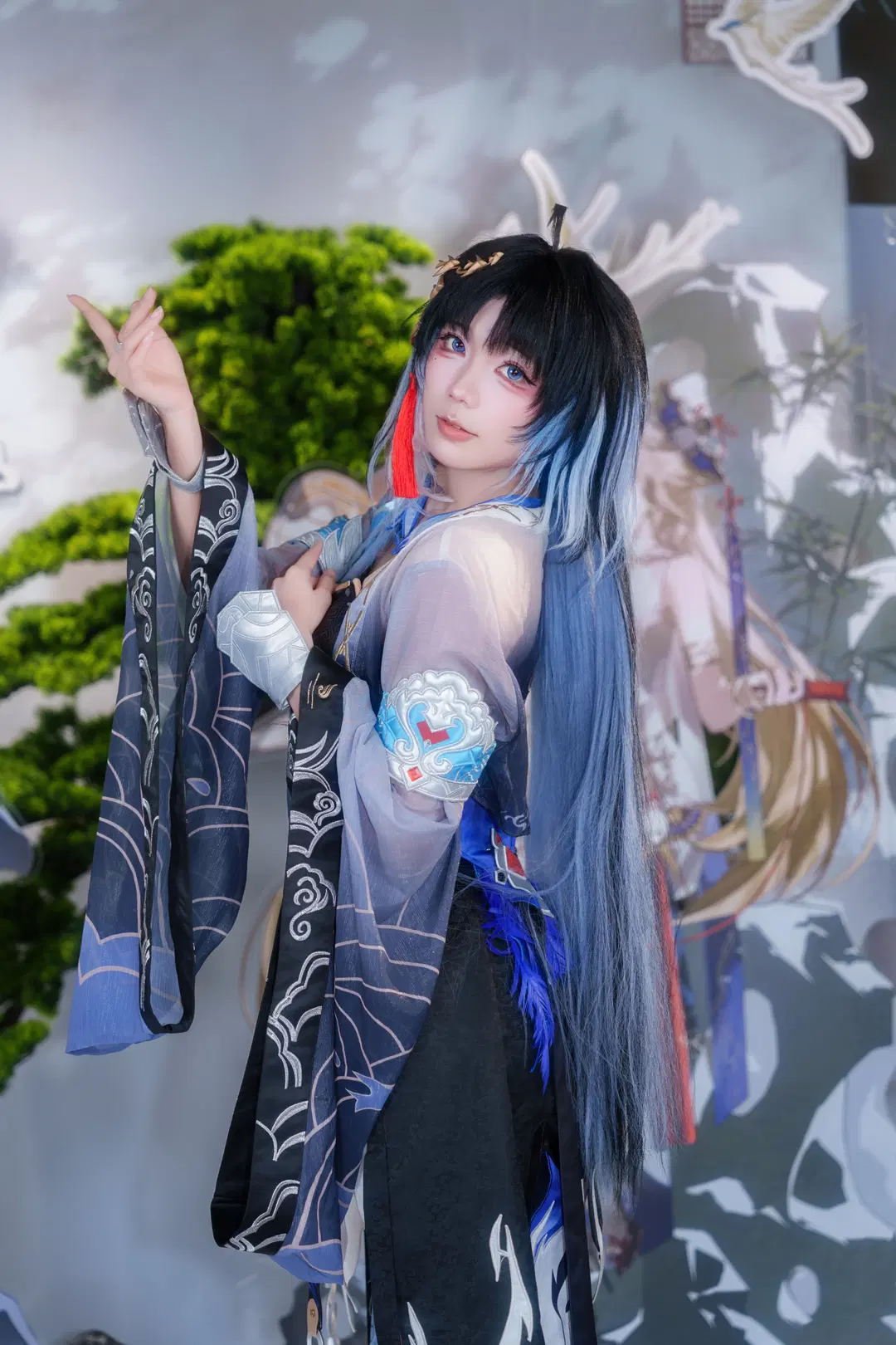【秧秧（ヤンヤン）コスプレ】鳴潮 積羽空明 上海駅コラボポップアップ撮影 - 瑪萨卡卡卡 - 3枚目